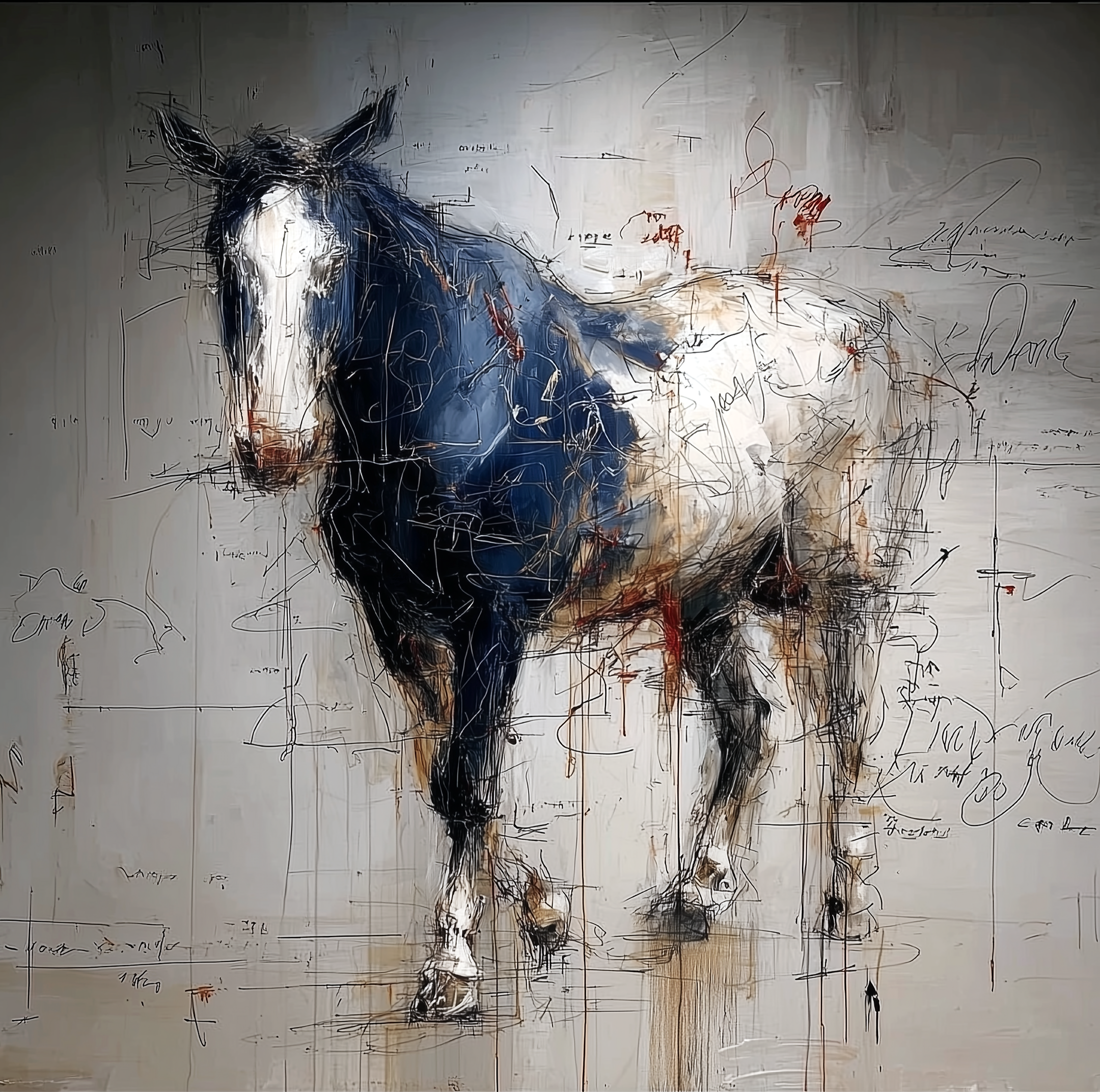 30" x 30" Mixed Media on Canvas. $2,400.00