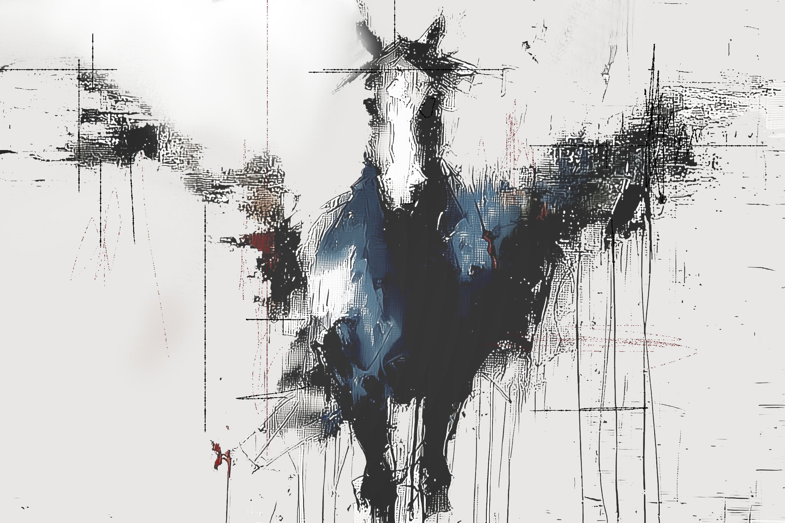  17" x 12" Mixed Media on paper. $560.00 