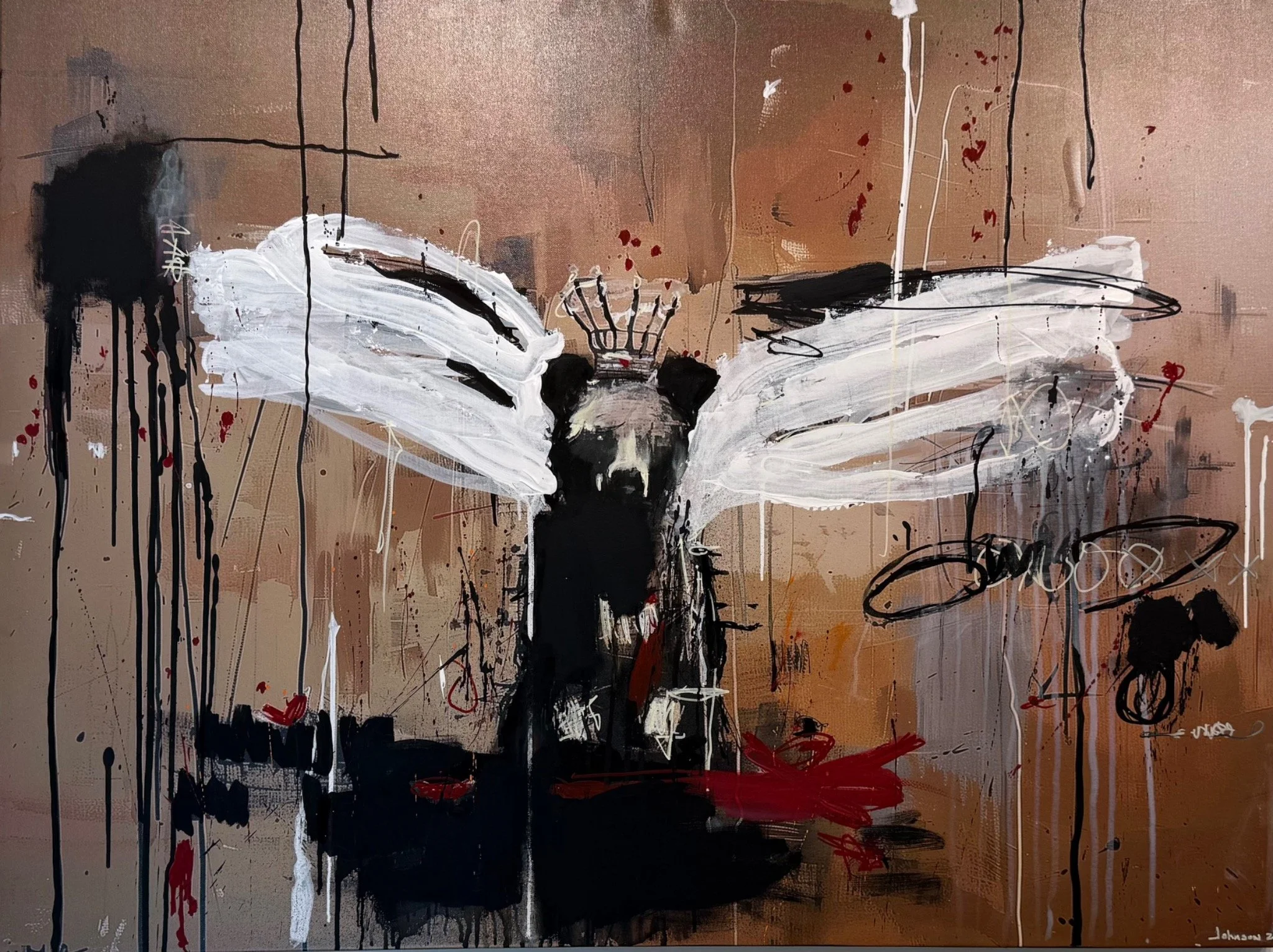  48" x 36” mixed media on canvas $3,450.00 