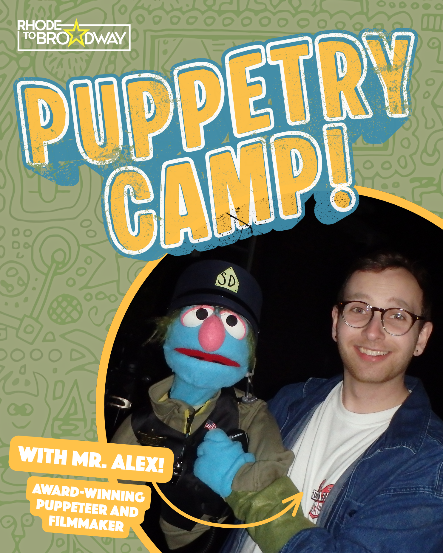 Puppetry Filmmaking Camp | July 13-17 | Ages 8-18