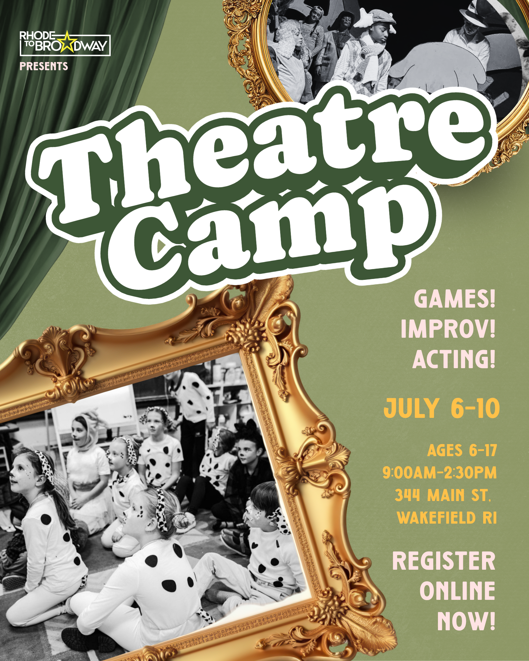 Musical Theatre Camp July 6-10