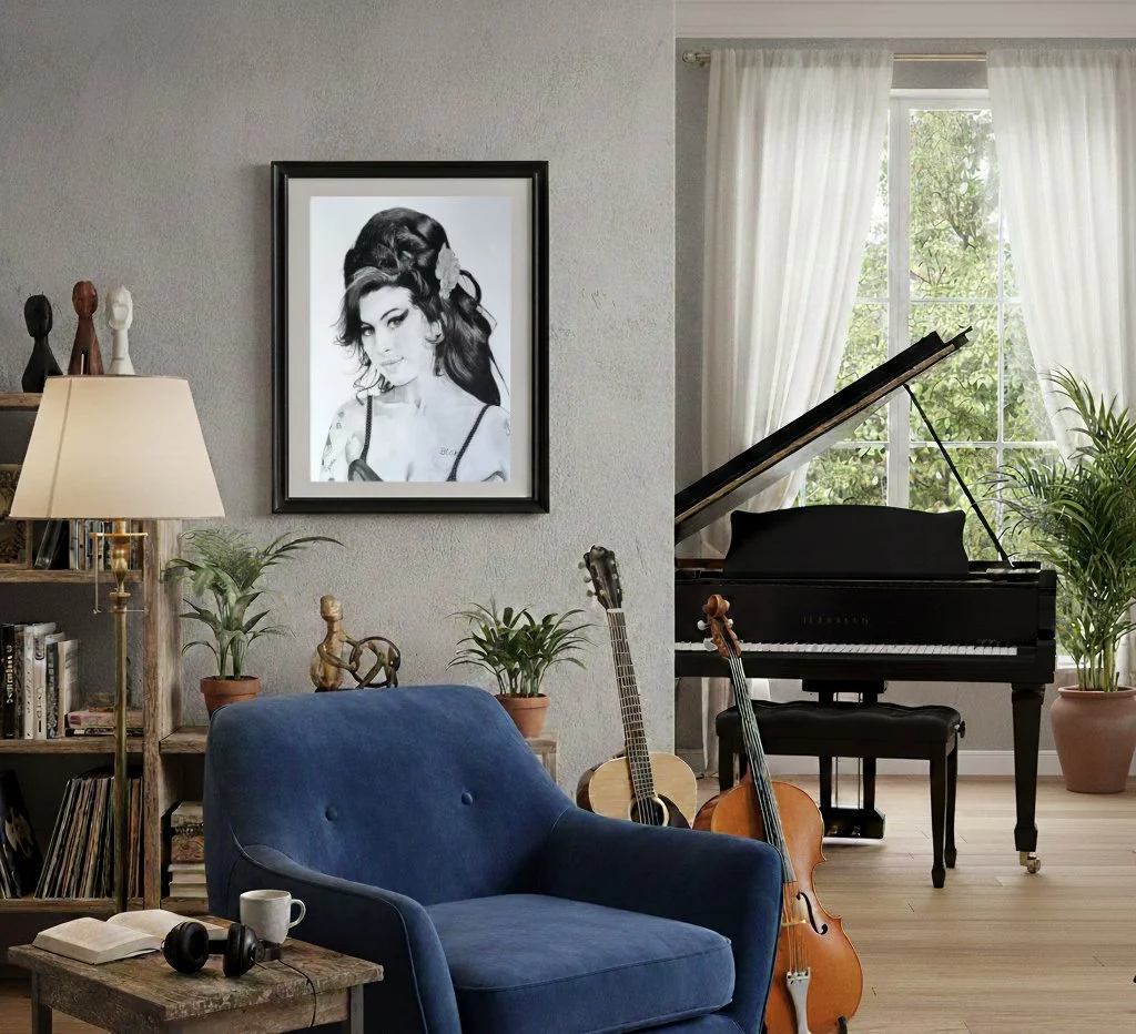 Amy Winehouse - A2 (42 x 59.4 cm) Giclée Print