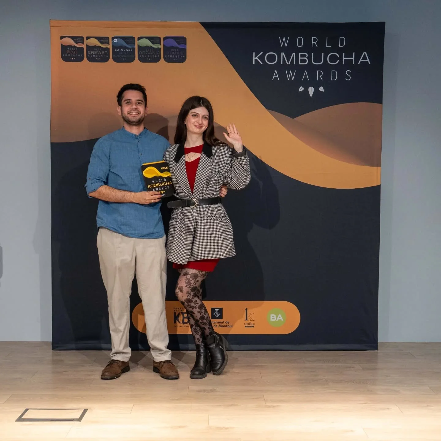 @verment.kombucha Winning the gold medal at the 2025 Kombucha World Awards for our Sea Buckthorn Elderflower flavor feels truly special. Huge thanks to our amazing team and to the incredible @worldkombuchaawards team for the wonderful event and inspi