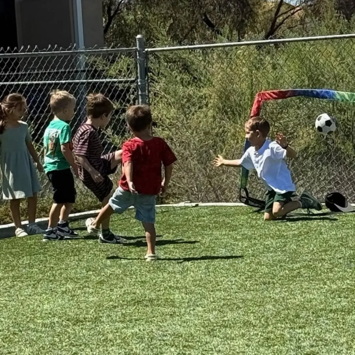 Tiny kicks and big smiles! ⚽🥅
We learned: Teamwork, coordination and good sportsmanship 👏