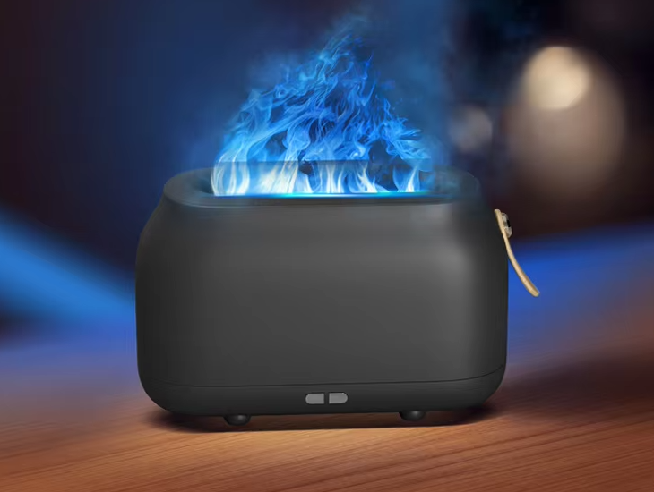 Simulation Flame Diffuser