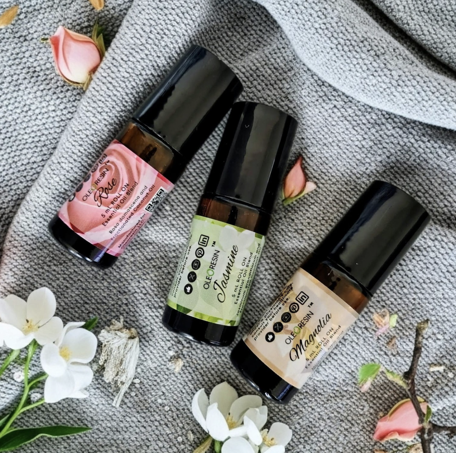 Floral Balance Roll-On Trio