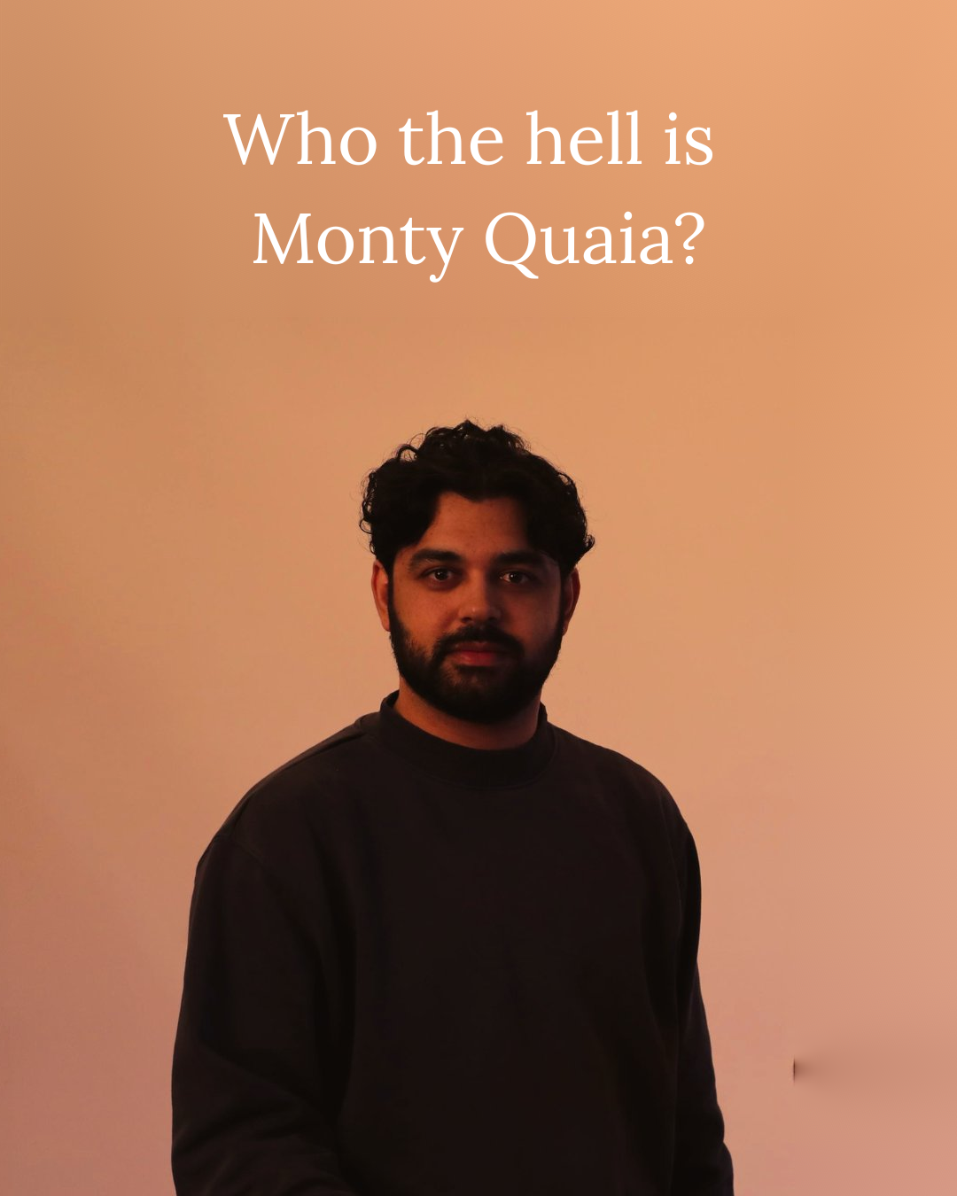 Monty, co-founder of circle13, bar in London Fields