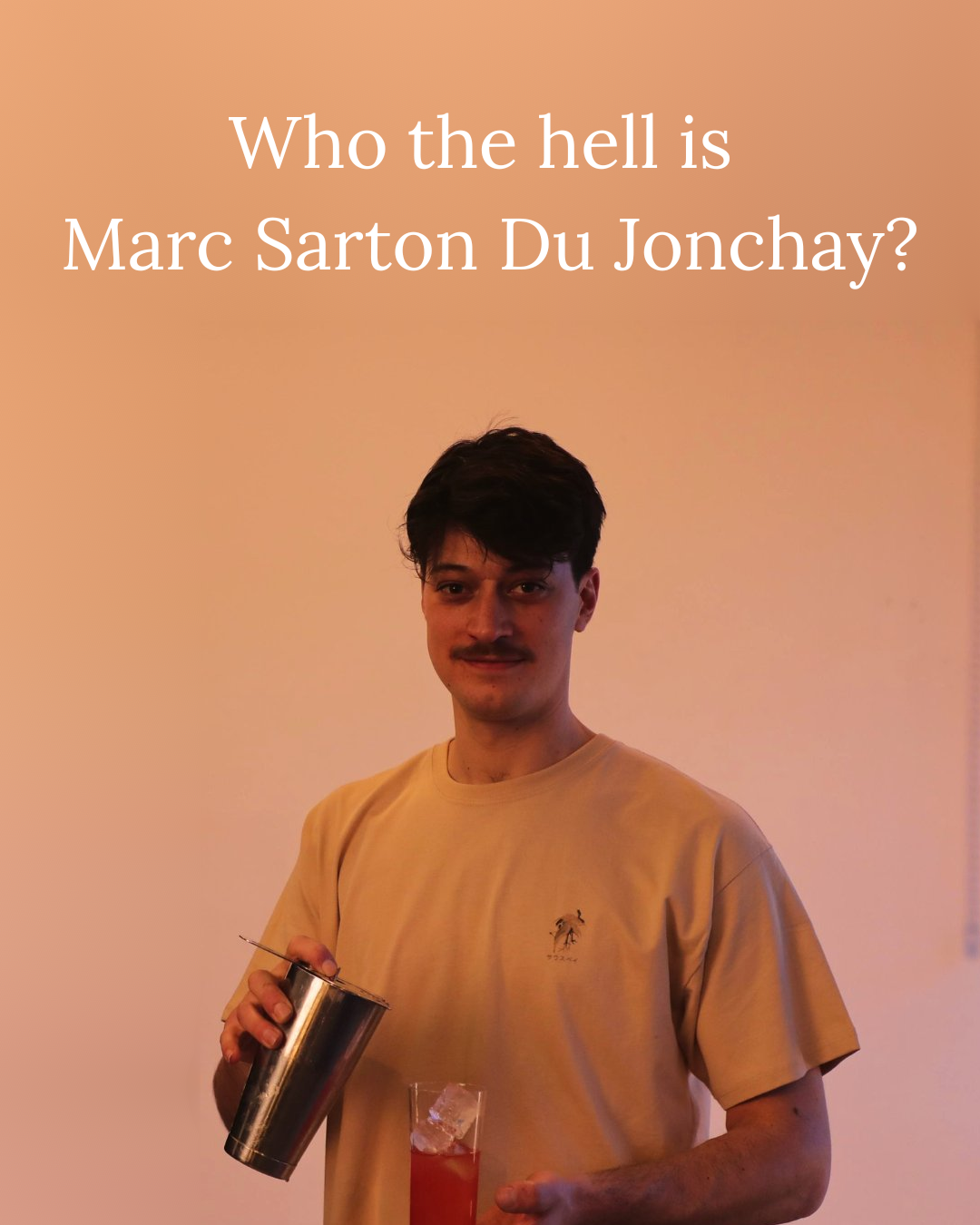Marc, co-founder of circle13, bar in London Fields