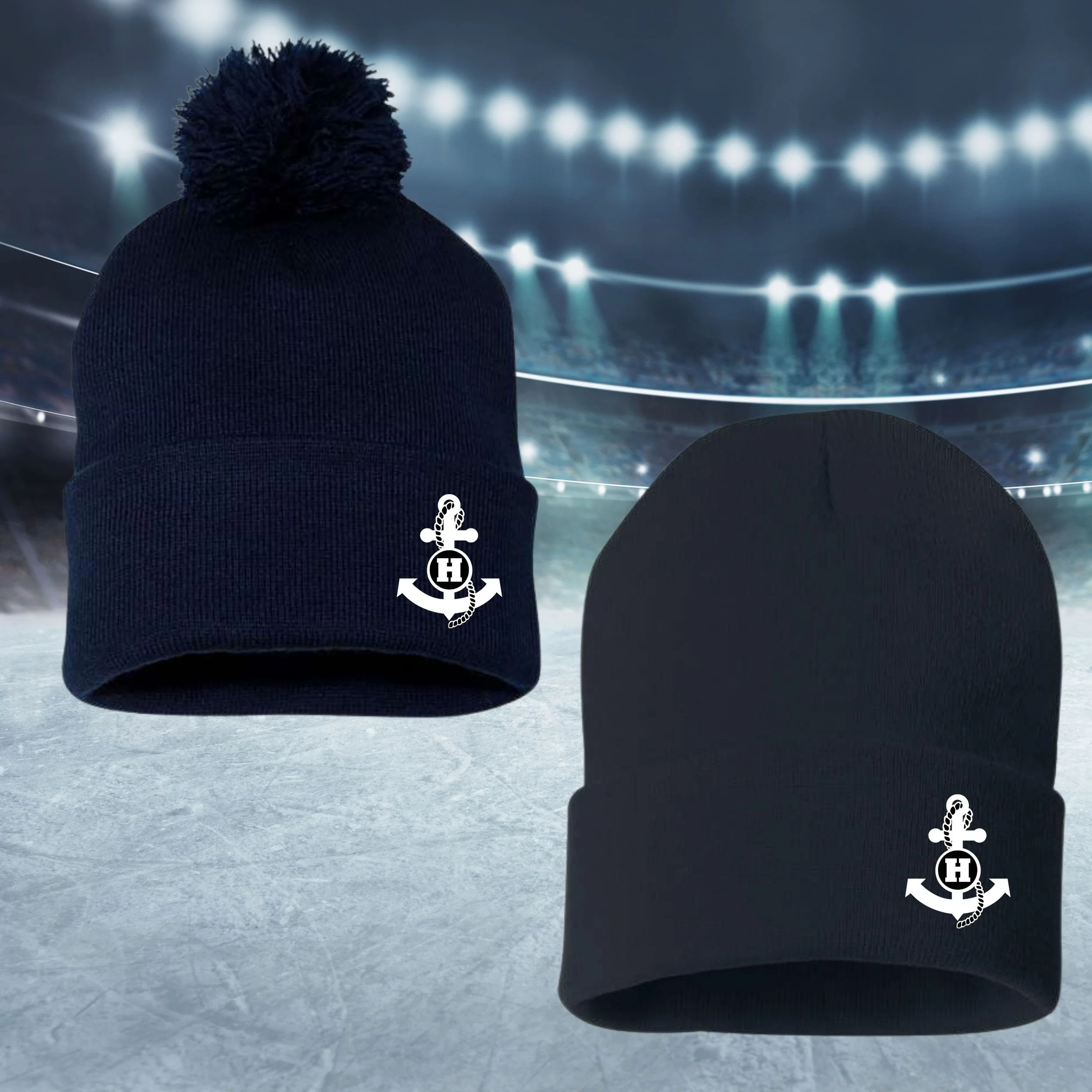 Girls HS Hockey Winter Hat