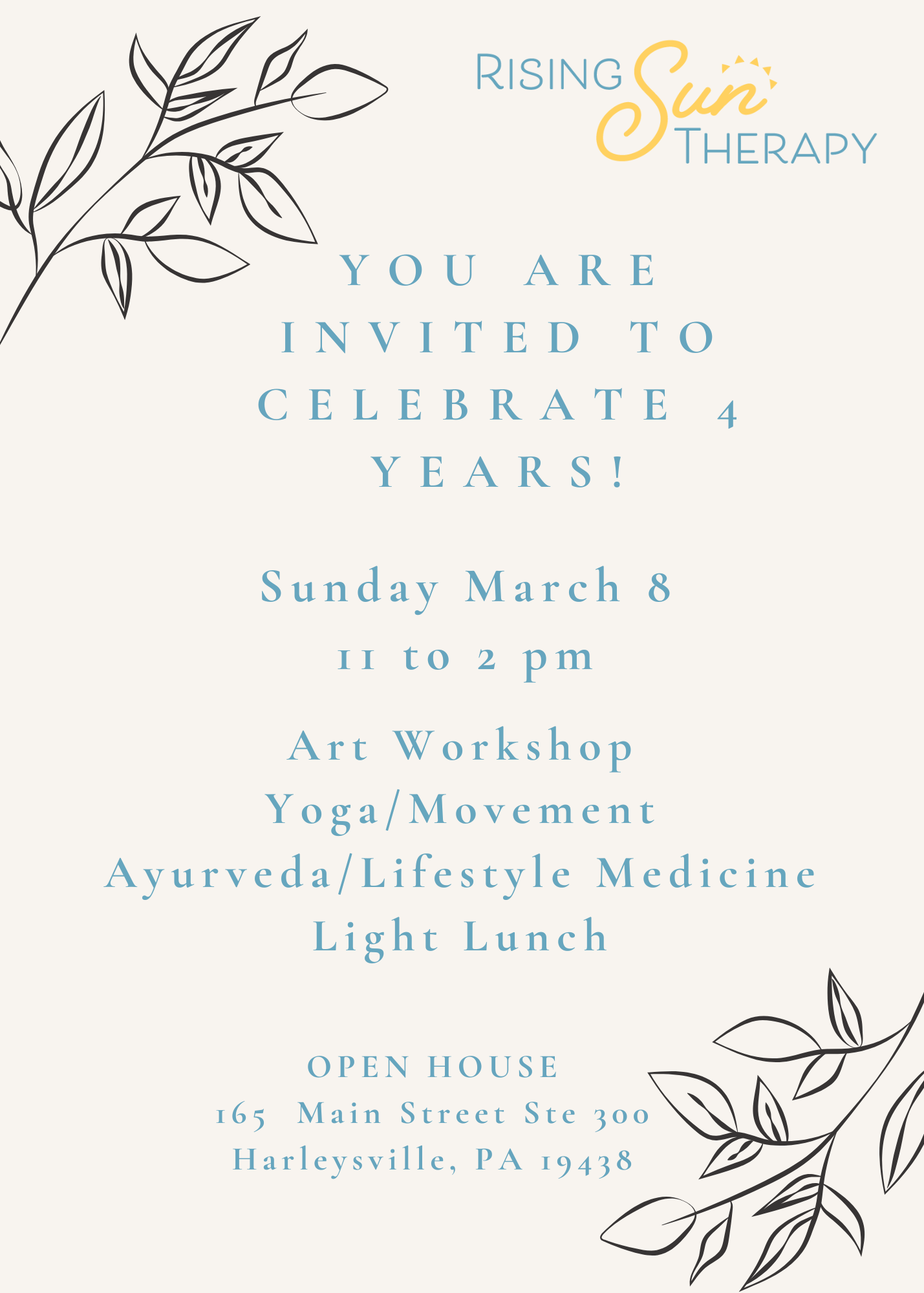 Rising Sun Therapy Open House