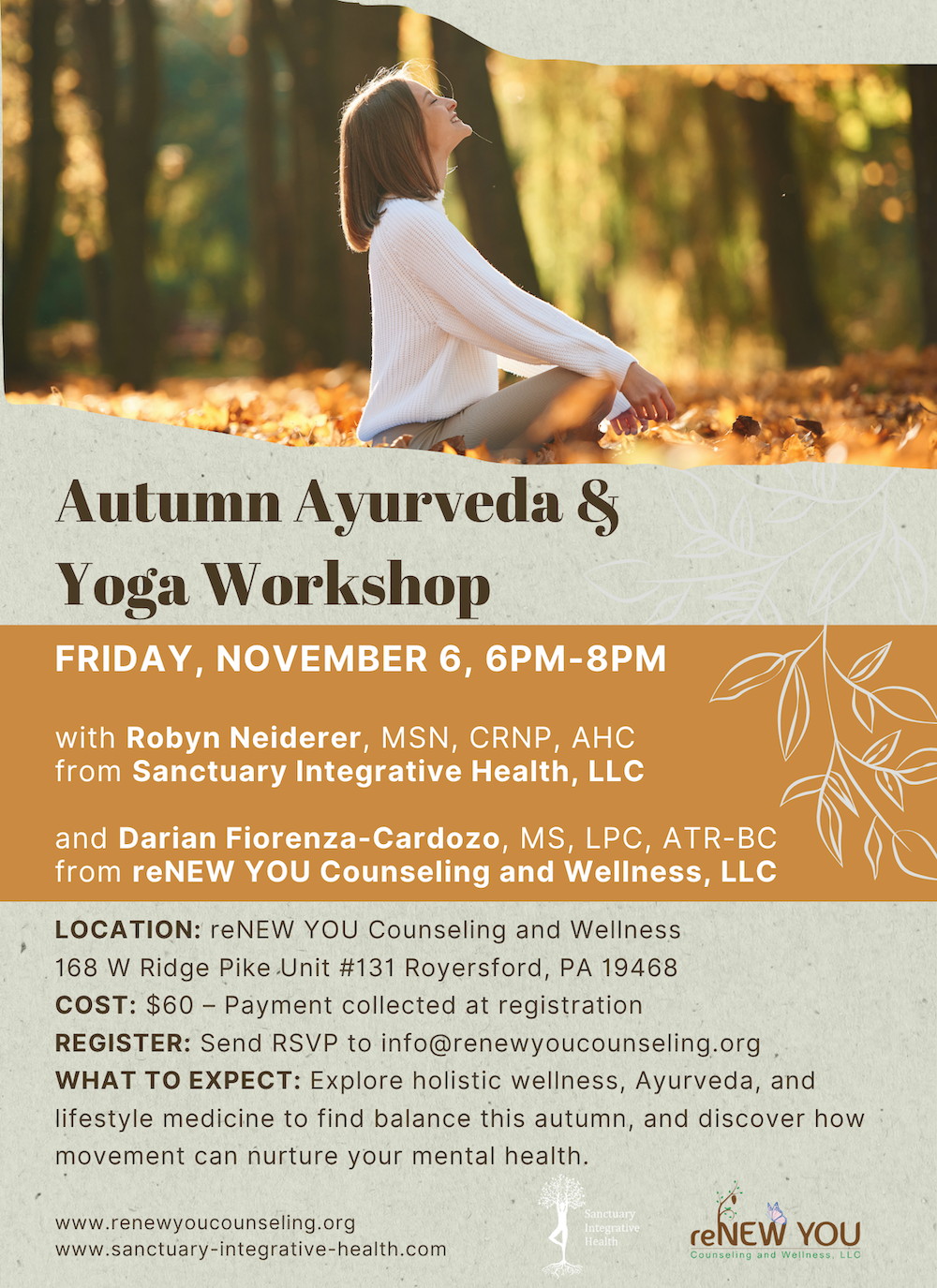Autumn Ayurveda & Yoga Workshop