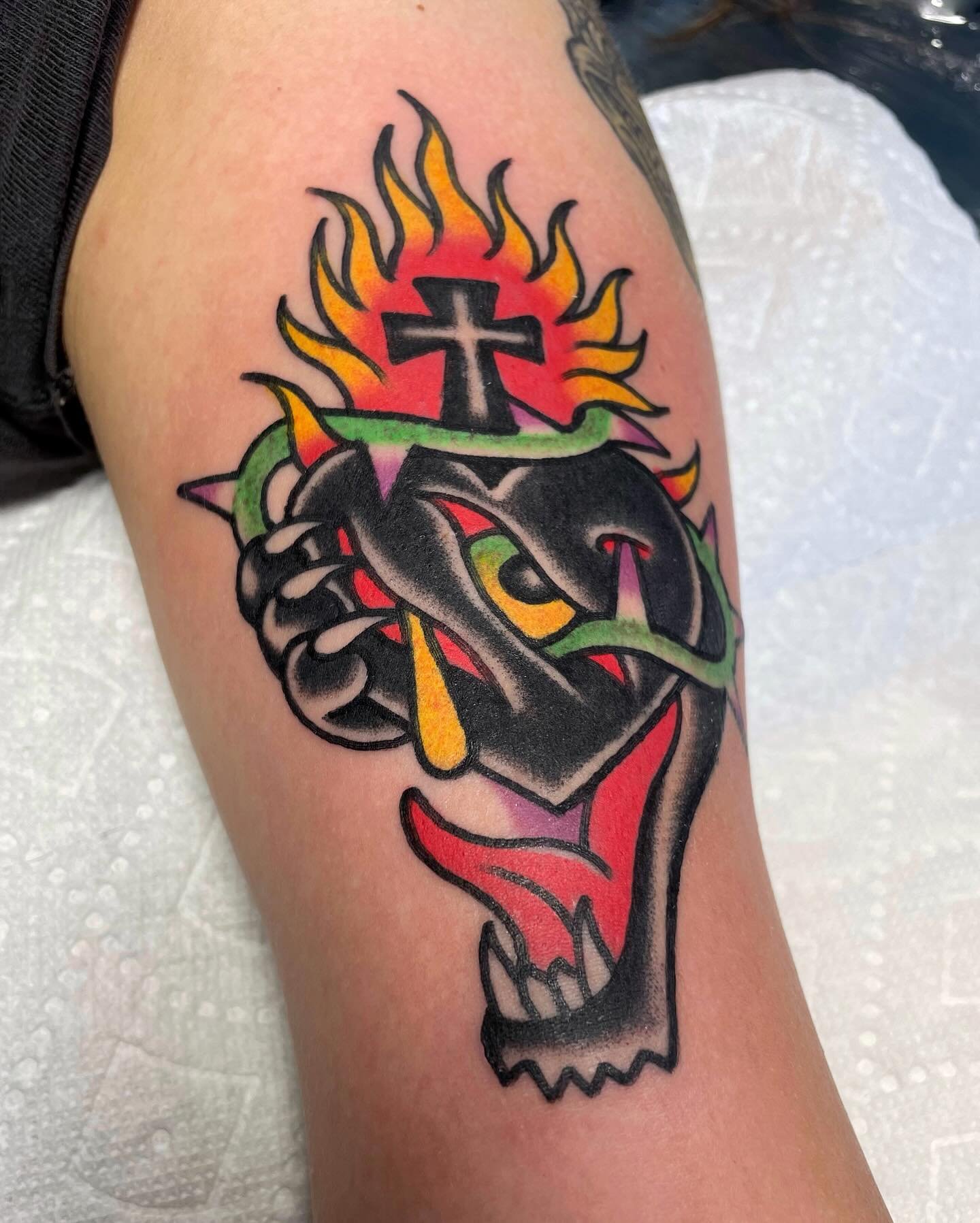 tatt๐s from @mikeelmotattoo ๐ฅ DM directly to book or try your luck at a walk-in. See you soon.
๐247 Wilson Ave Brooklyn, Bushwick NY
๐ฅ718-344-4711