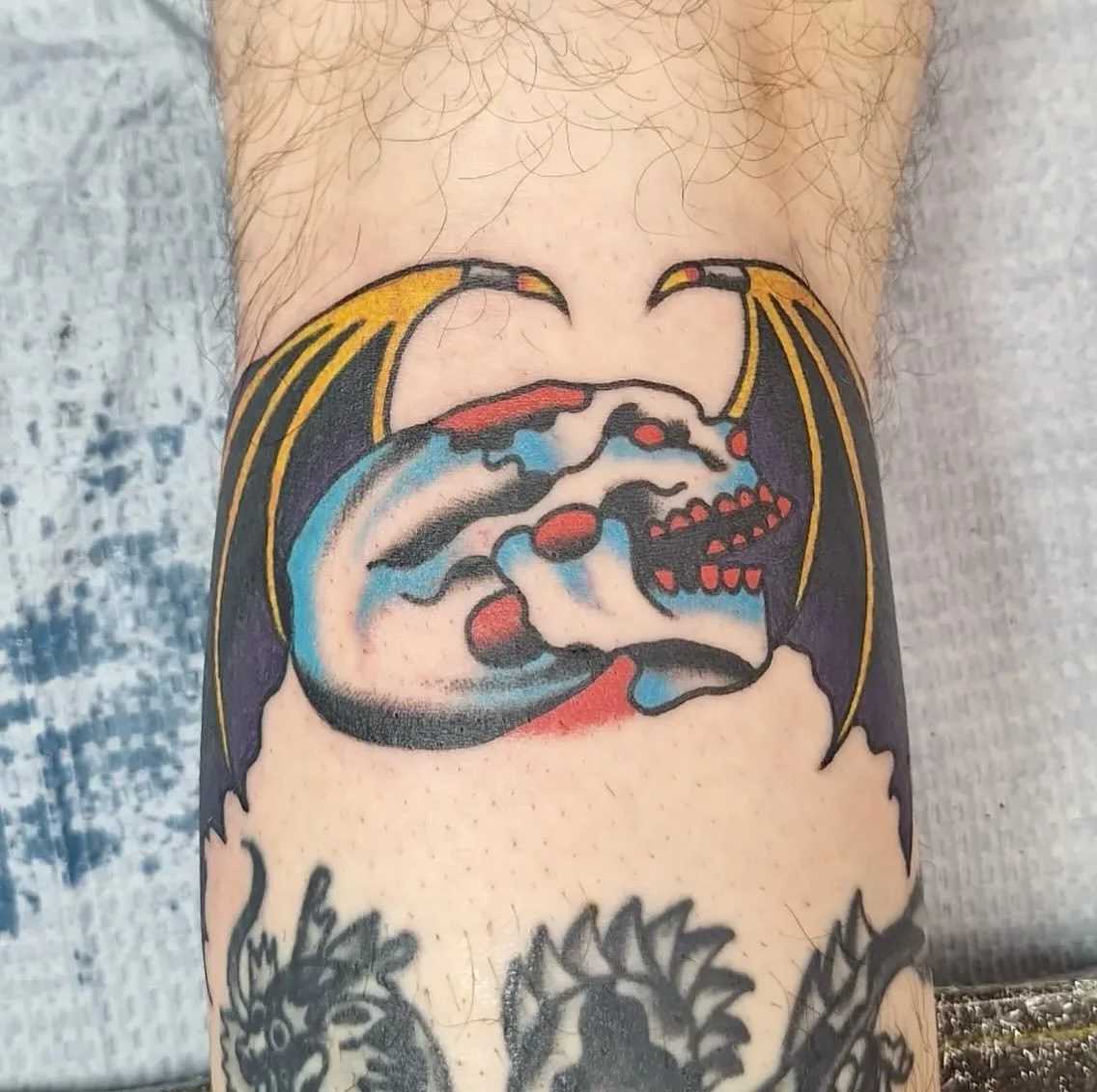 Couple of recent skulls and a sheet from @shaky__j J is in the shop Fridays-Tuesdays to book dm, call text or walk on in. 
.
❤️&zwj;🔥247 Wilson Avenue Brooklyn NY 
🚗 Lots of free street parking 
🚂J,M,L trains 
🚌B60 B54 bus 
☎️718-344-4711
🔓OPEN 