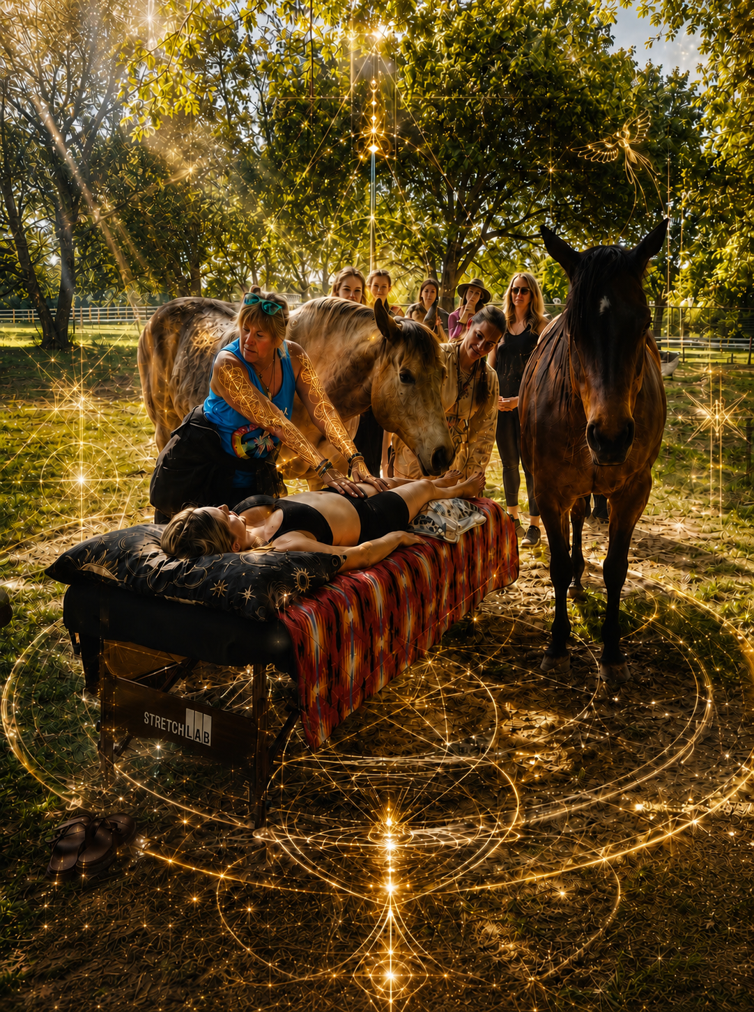 Myofascial Release 2-day workshop with Horse Medicine featuring Maria Alfieris 