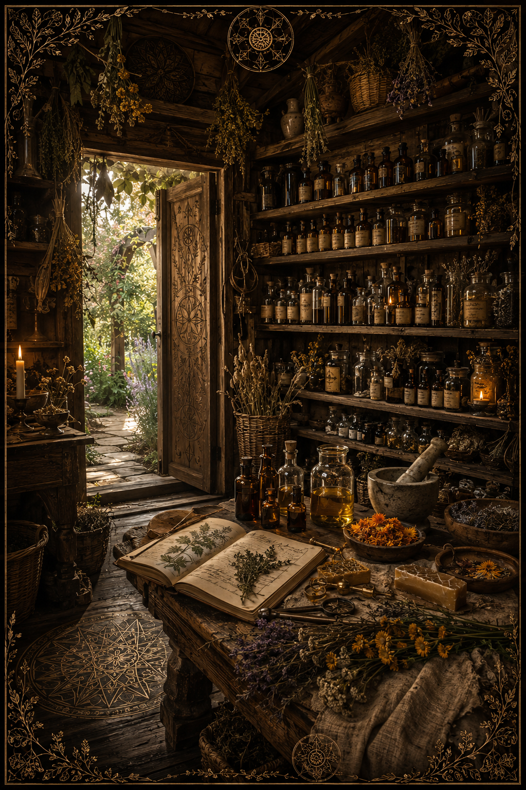 The Apothecary Codex  Codex I: Herbal Oils & Healing Salves