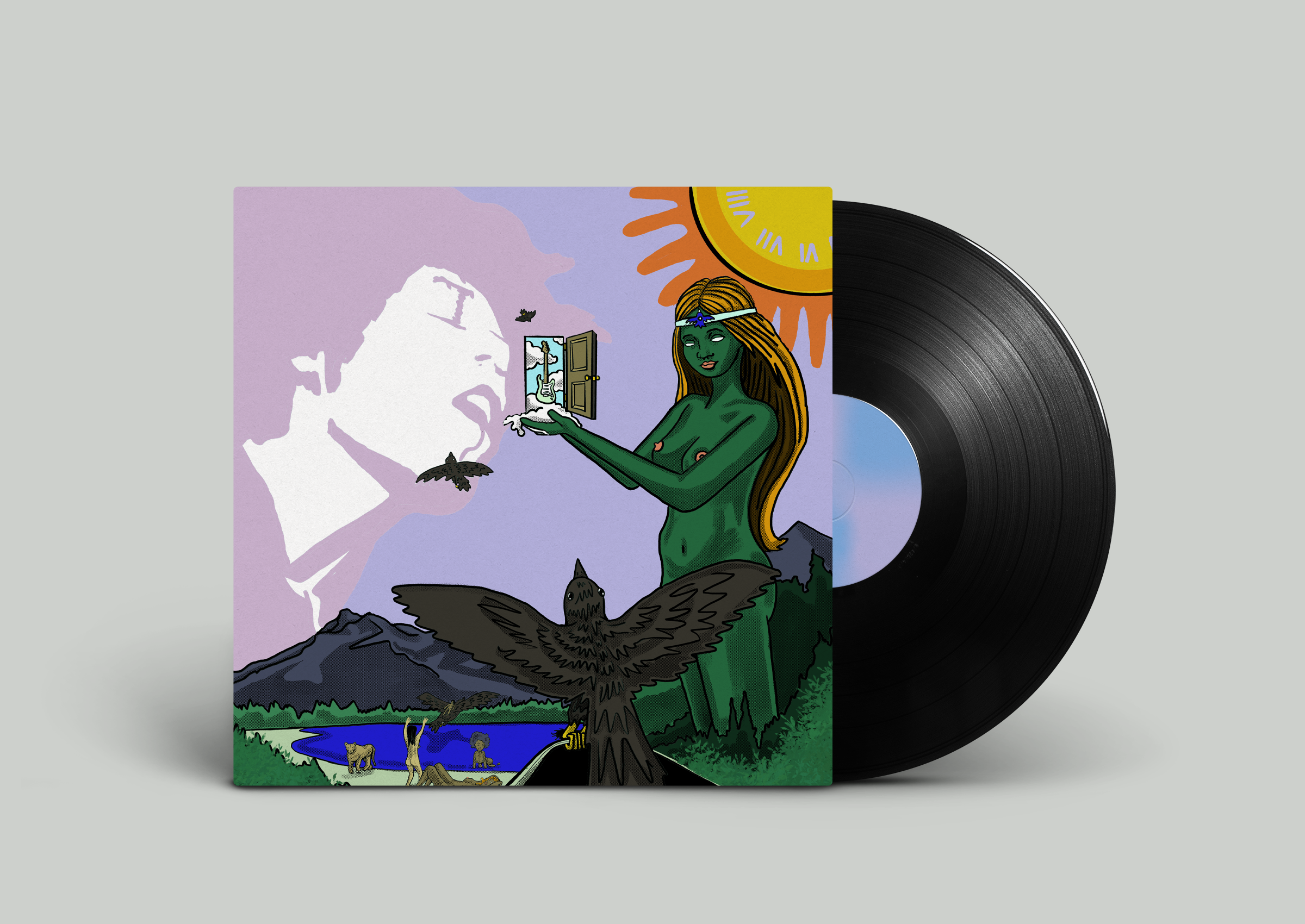 Album cover reimagined