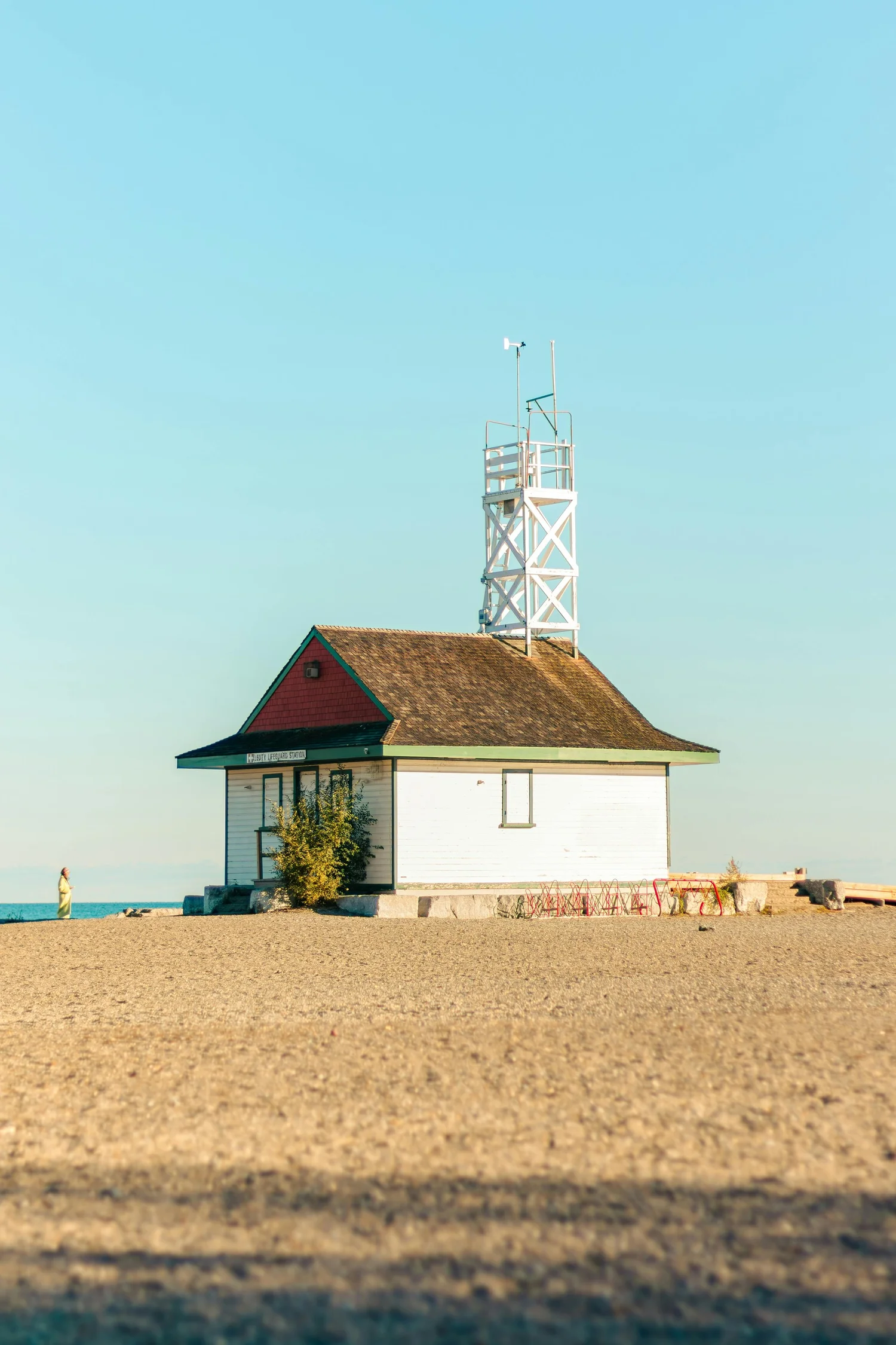 Leslieville beach boardwalk in Toronto's East End