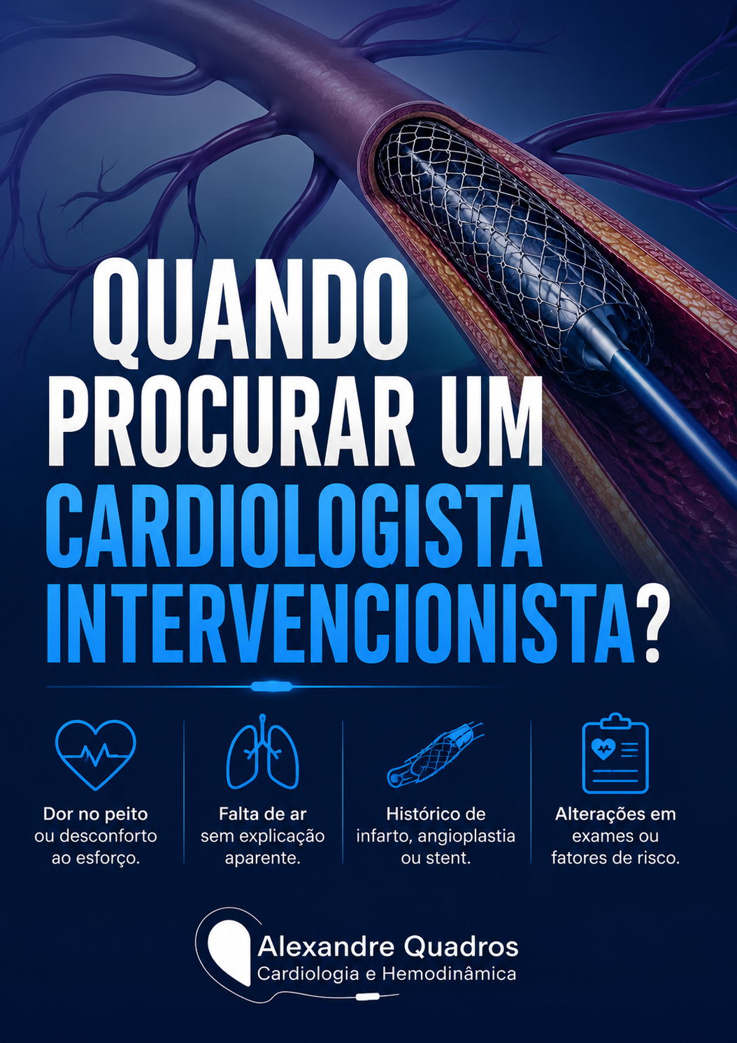 Quando procurar um cardiologista intervencionista?