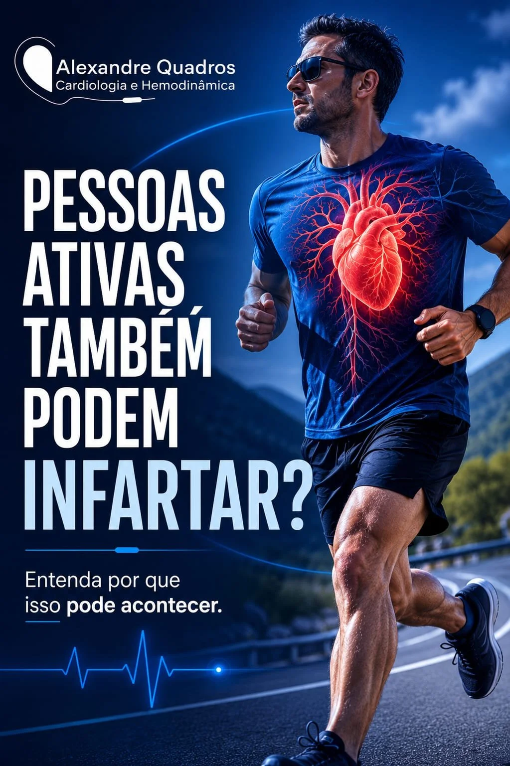 Por que pessoas fisicamente ativas também podem sofrer infarto?