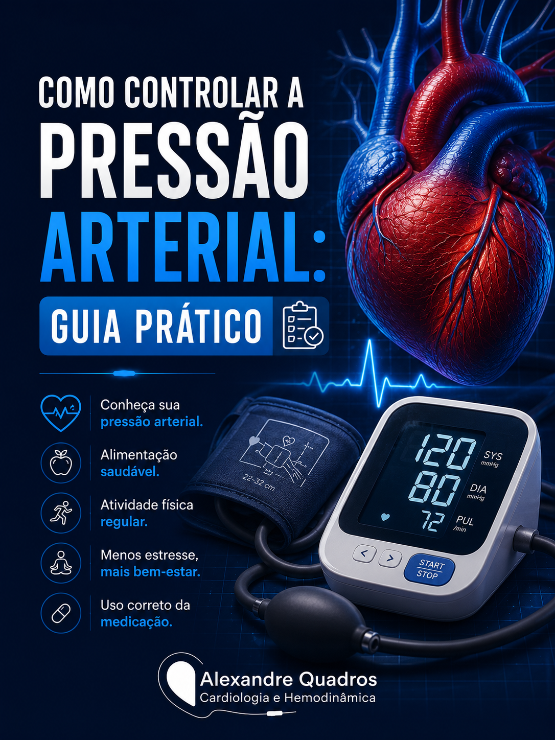 Como controlar a pressão arterial: Guia Prático