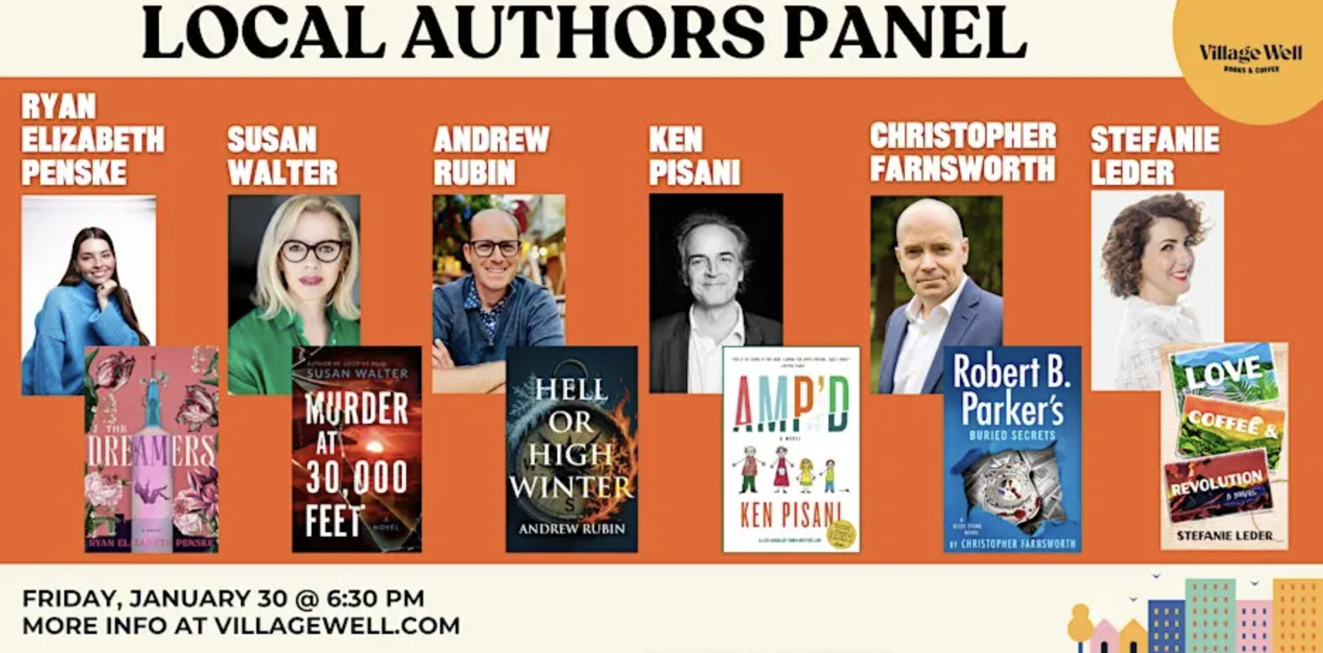 Village Well Local Author Panel 