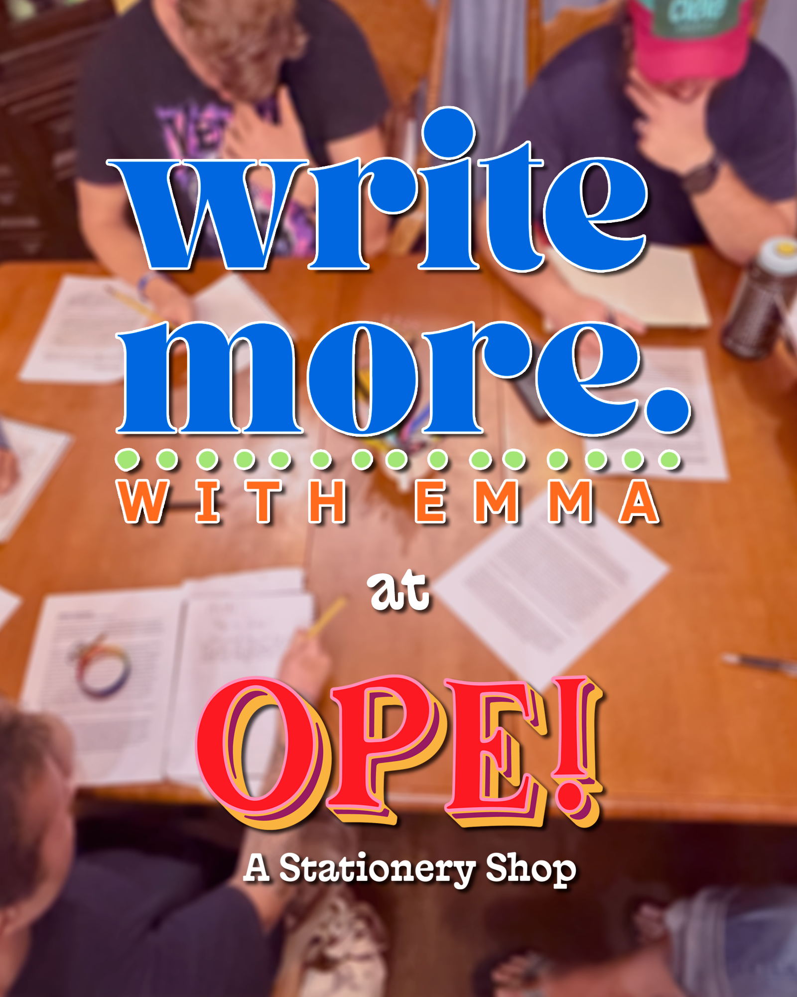 Creative Writing @ Ope! 