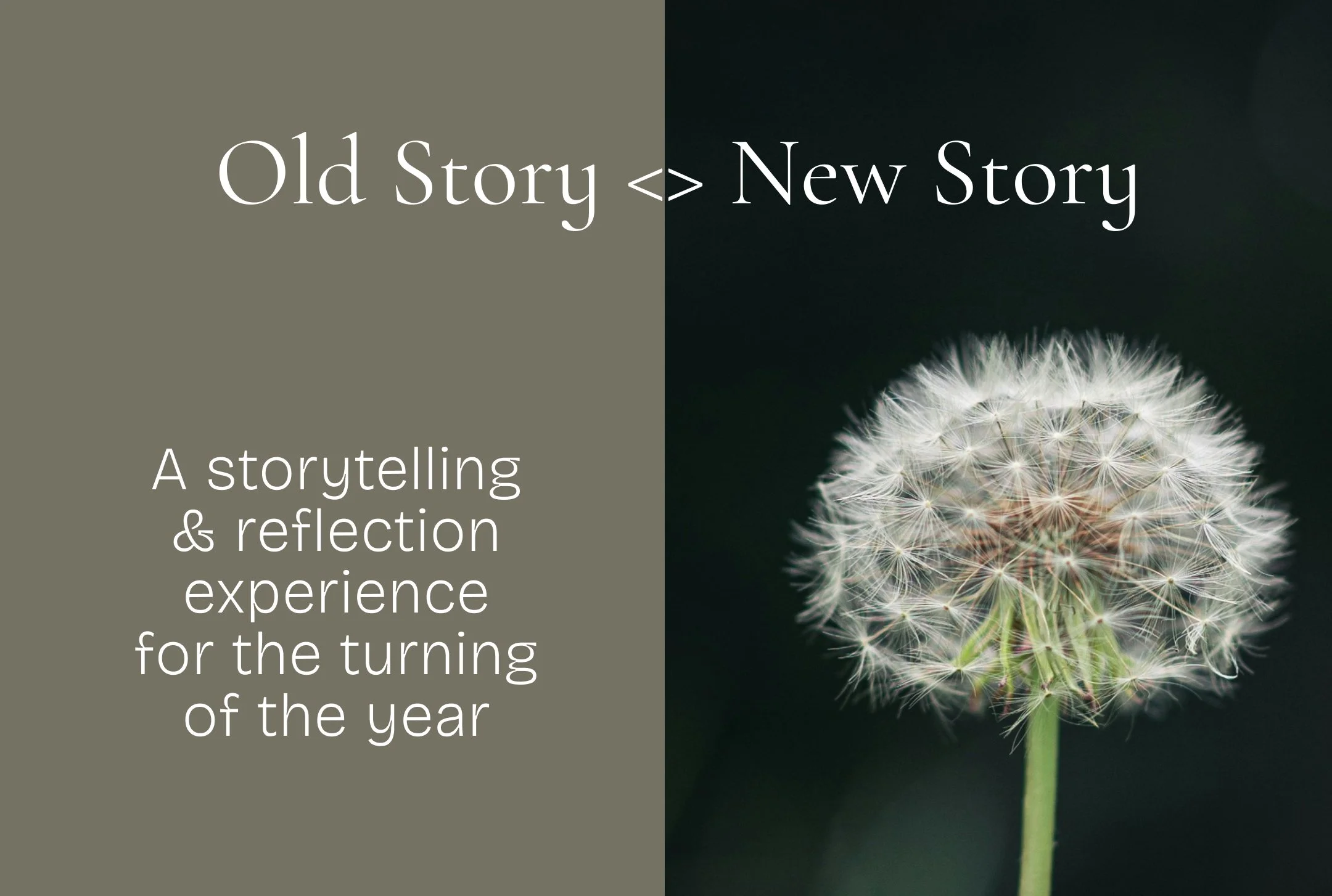 Old Story <> New Story