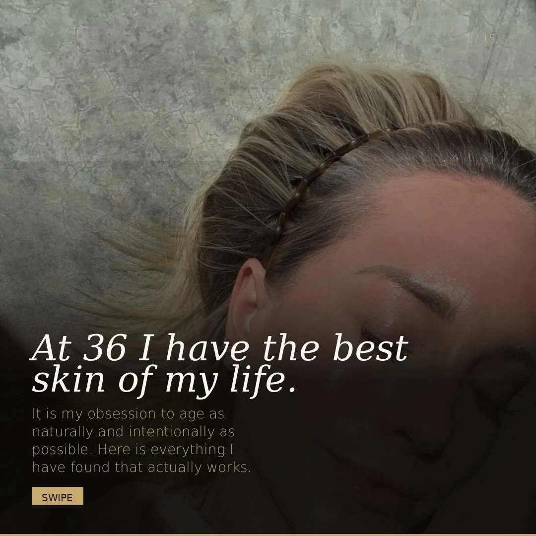 Turning 37 this year and honestly my skin has never felt better.

And no&hellip; it&rsquo;s not because I found some magic cream.

I got obsessive about understanding what actually drives aging at a cellular level....Oxidative stress. Inflammation. C
