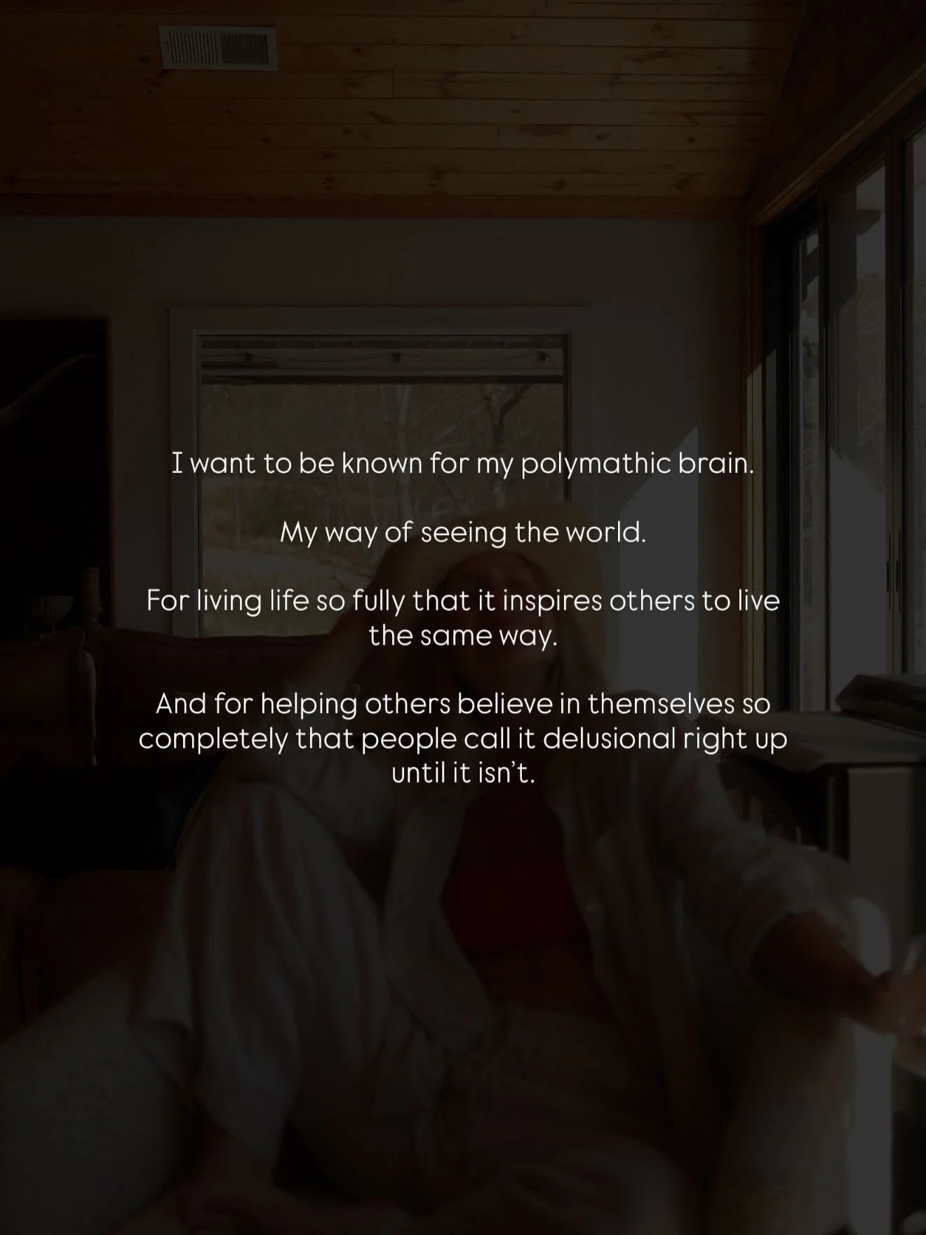 It&rsquo;s a strange feeling to feel stuck and free at the same time.