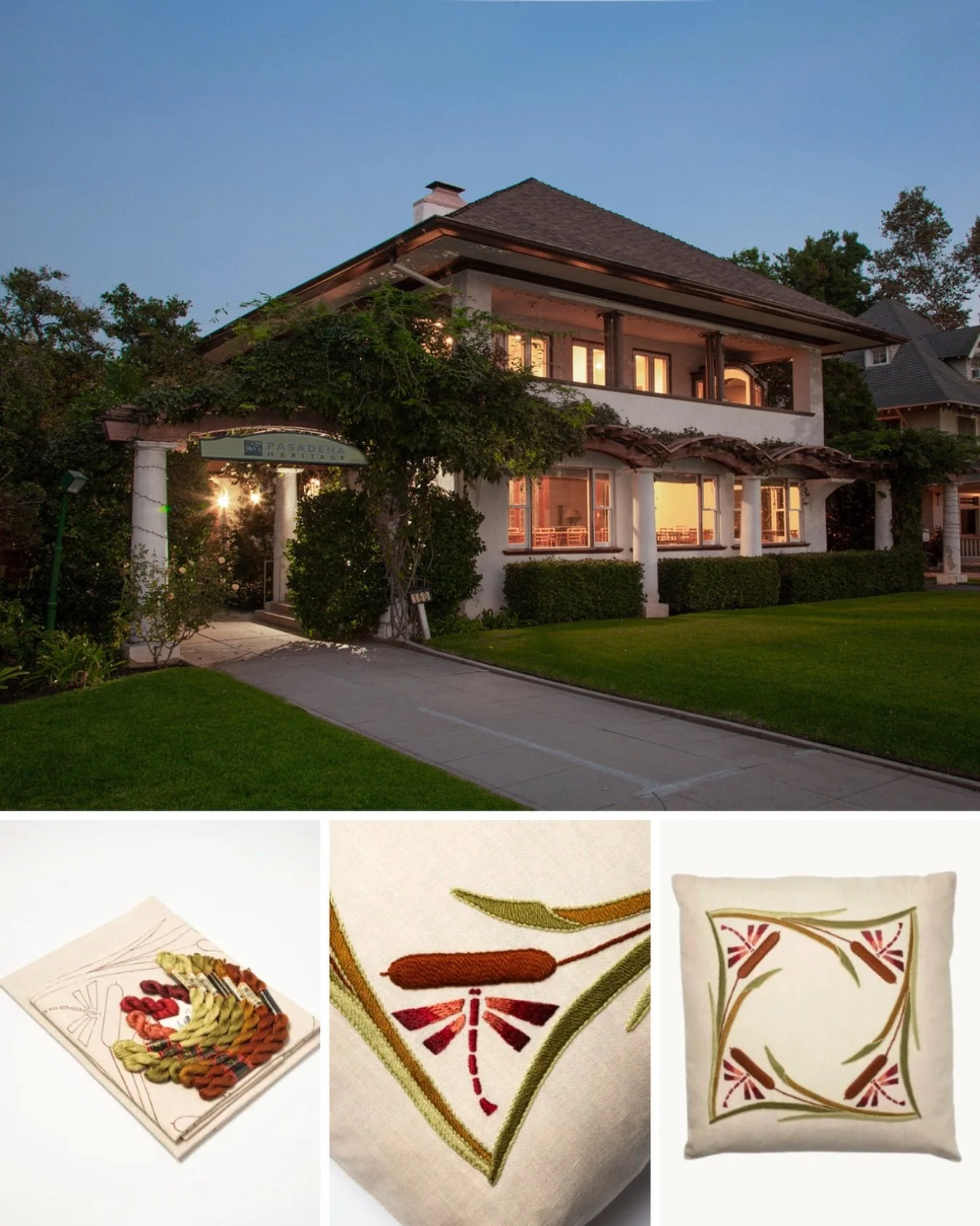 🧵Roycroft Master Artisan and instructor Natalie Richards will lead a one-day workshop on Arts &amp; Crafts embroidery&nbsp;on Saturday, September 5th at the Blinn House!

The class will be geared toward not only individuals new to embroidery but att