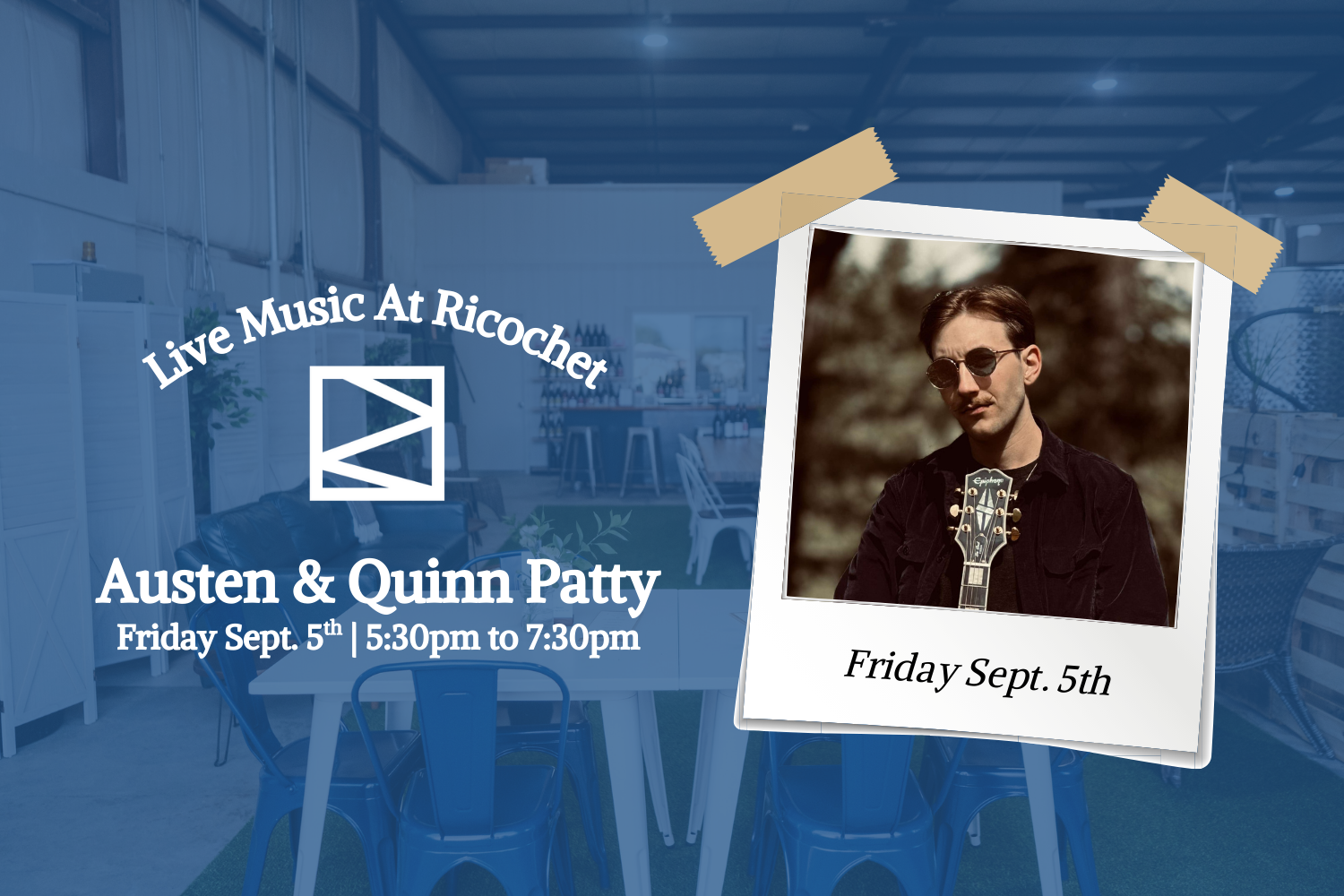 Live at Ricochet: Austen & Quinn Patty | 9.5.2025
