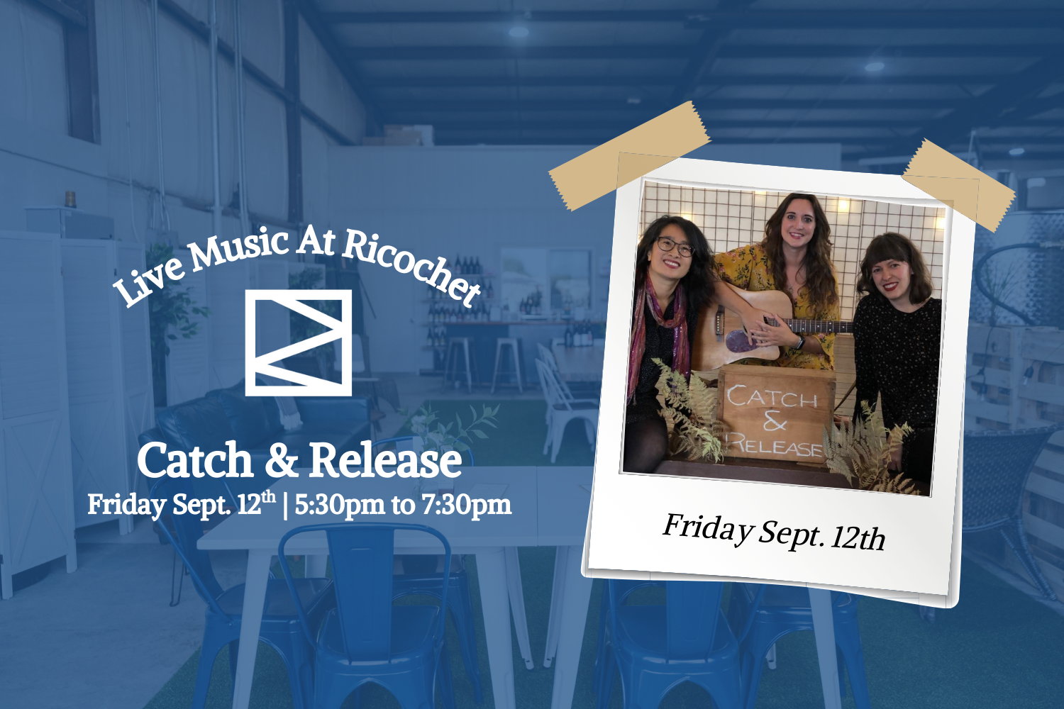 Live at Ricochet: Catch & Release | 9.12.2025