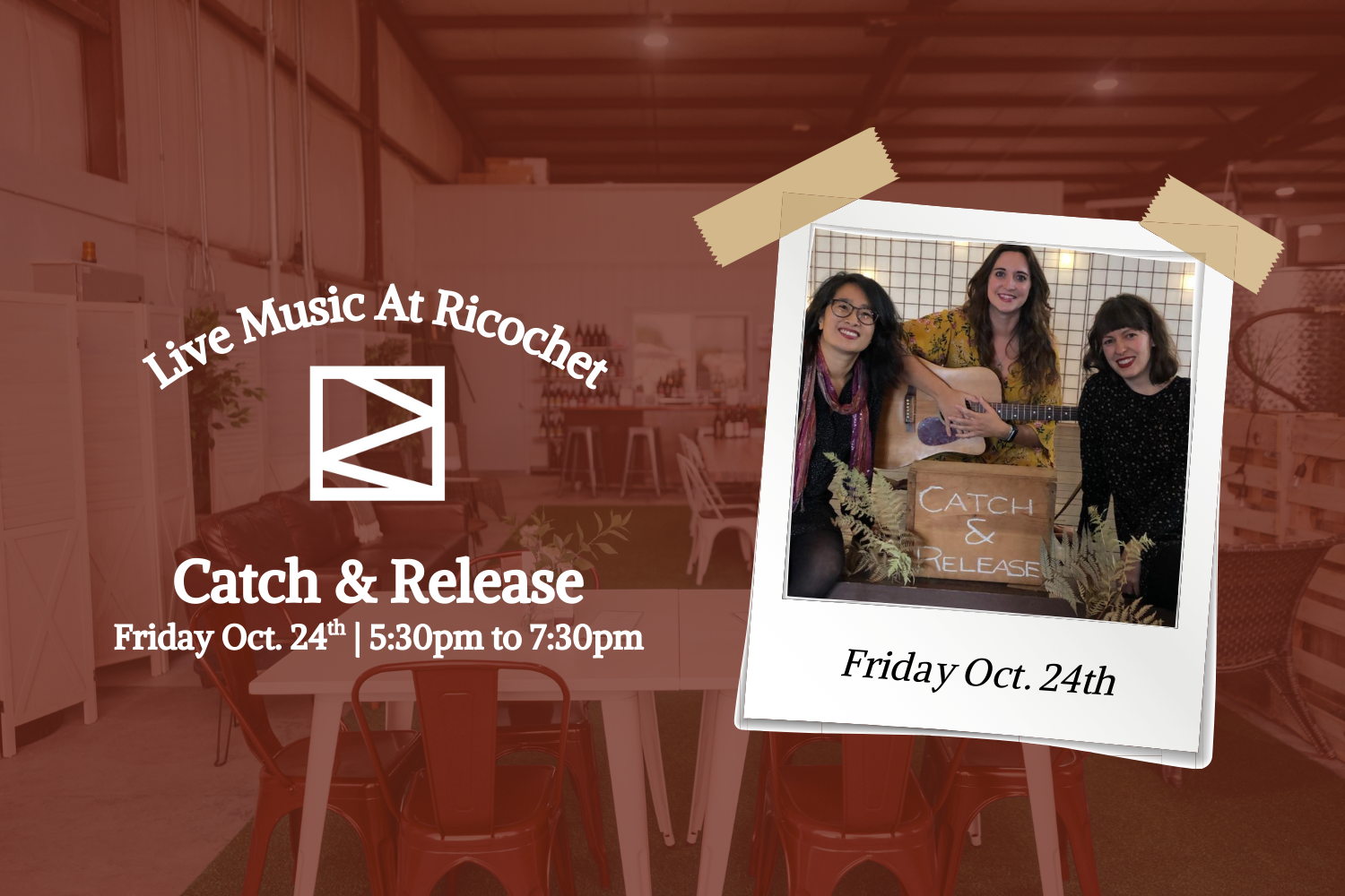Live at Ricochet: Catch & Release | 10.24.2025
