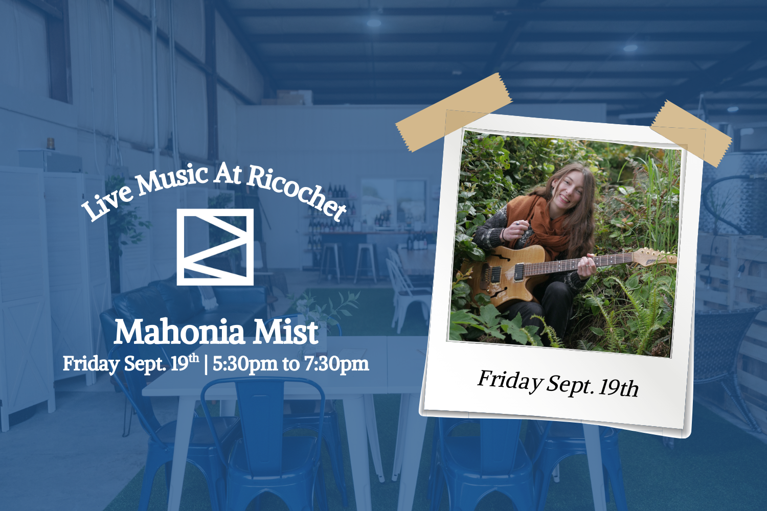 Live at Ricochet: Mahonia Mist | 9.19.2025