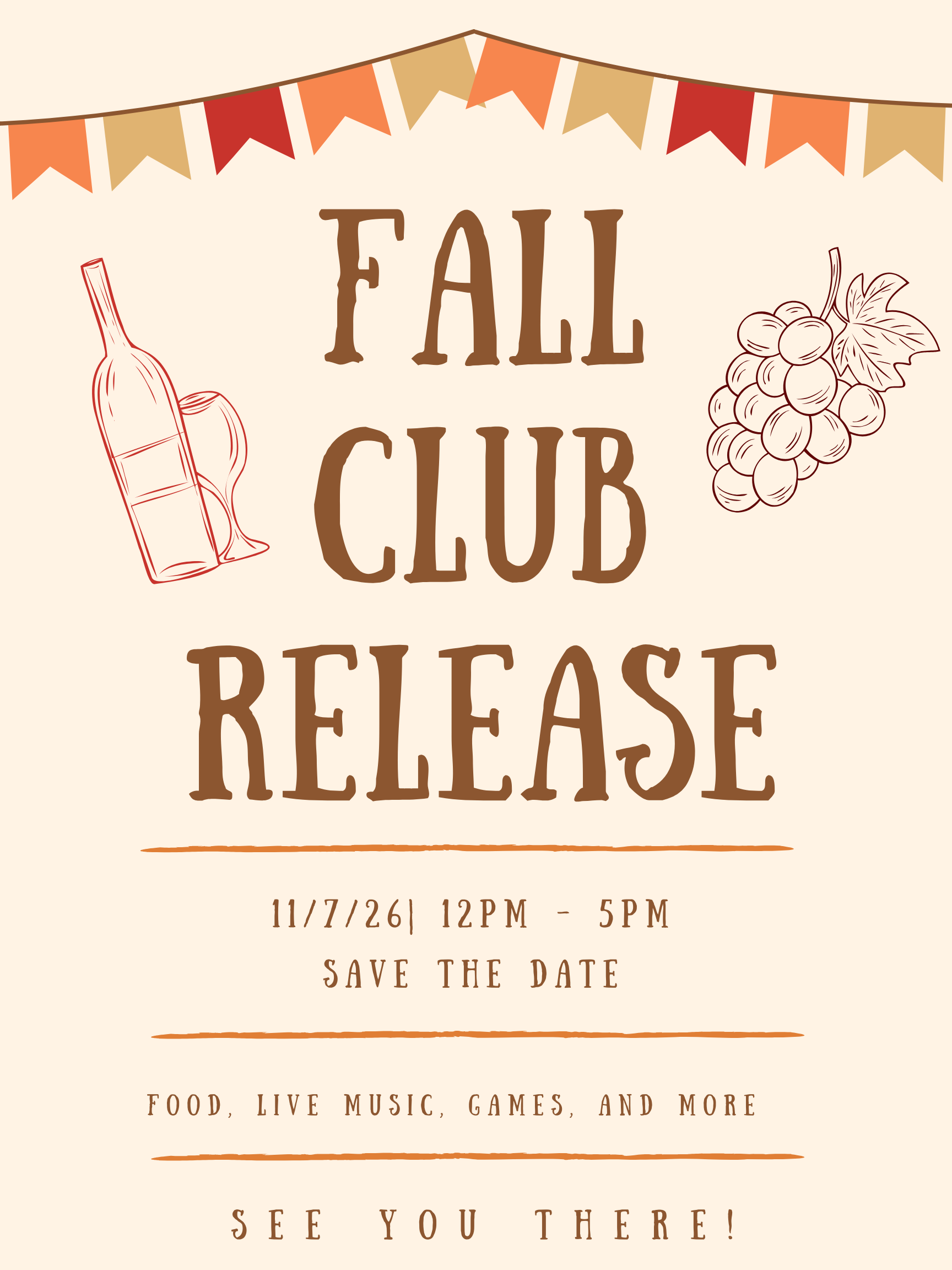 Fall Social Club Release 2026