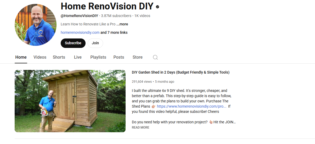 Home RenoVision DIY