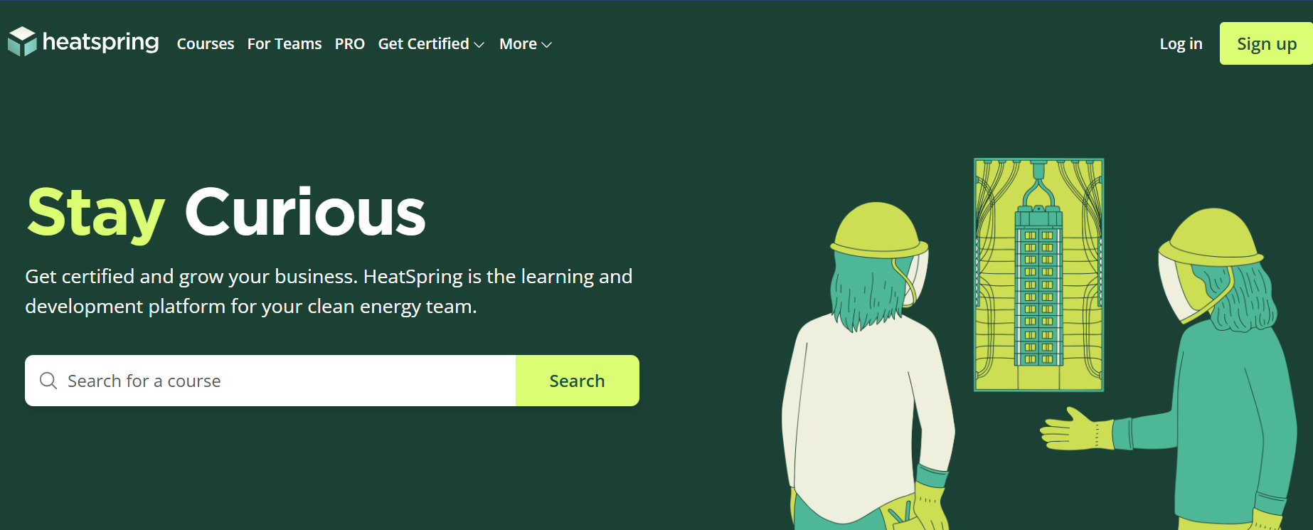 Heatspring Online Training Platform