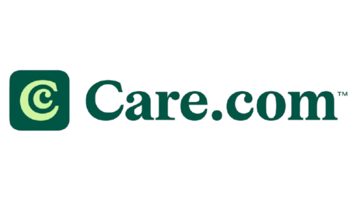 Care.com logo with a green icon and the text 'Care.com' in green and black.