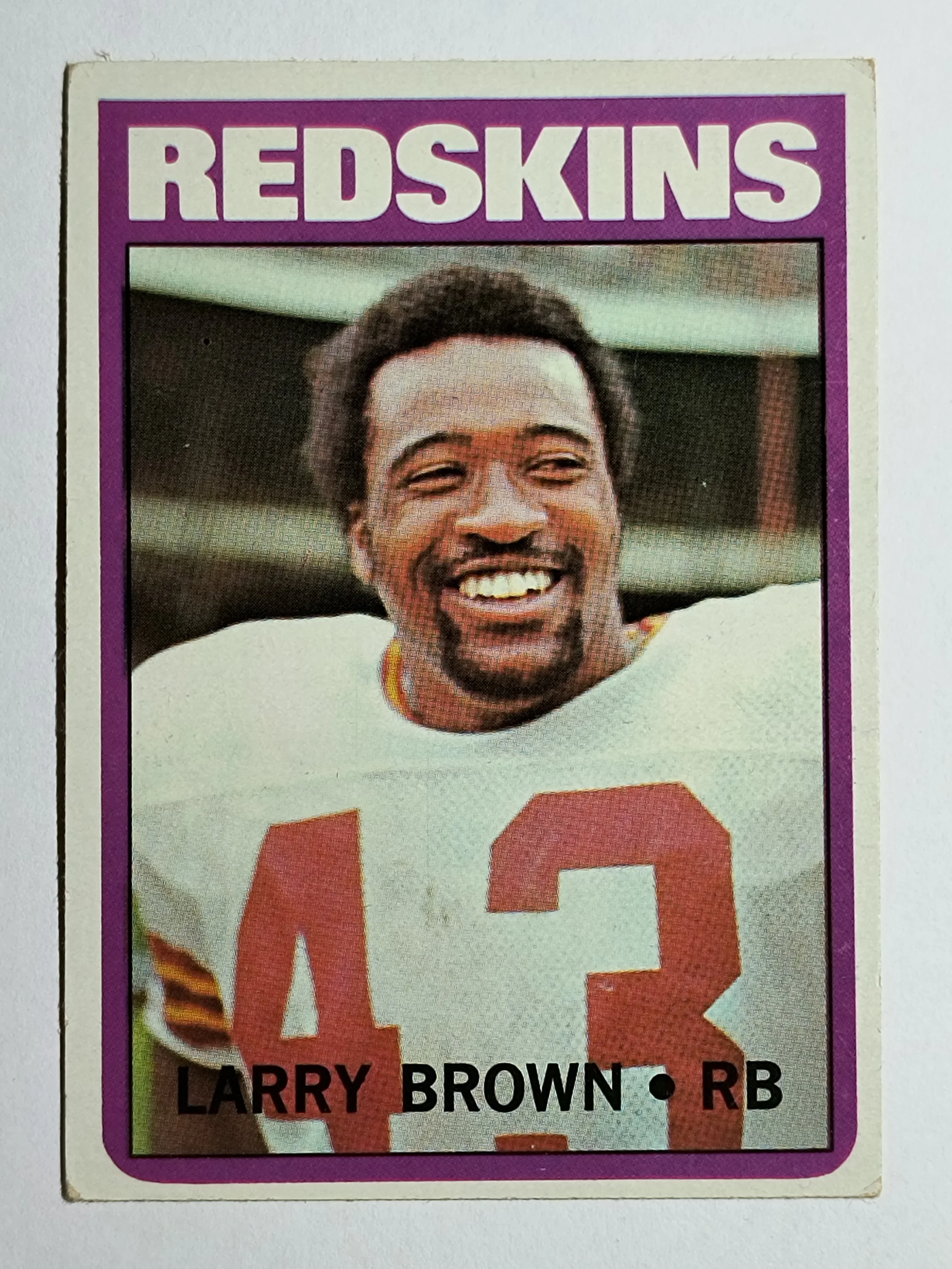 1972 Topps #95 Larry Brown (VGEX)