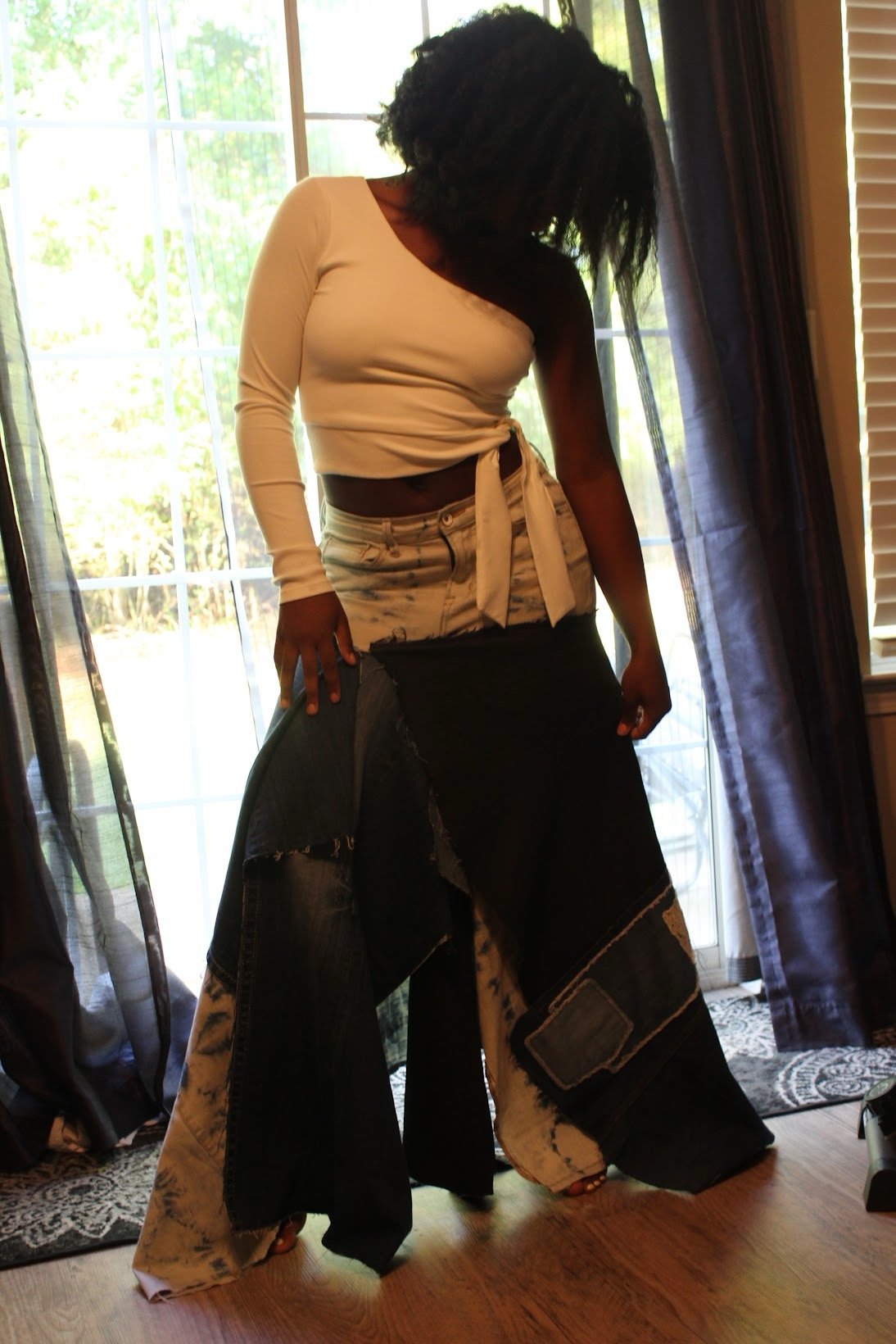 Denim Maxi Realtered