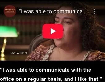 Hispanic woman shares her experience communicating with Mike Love