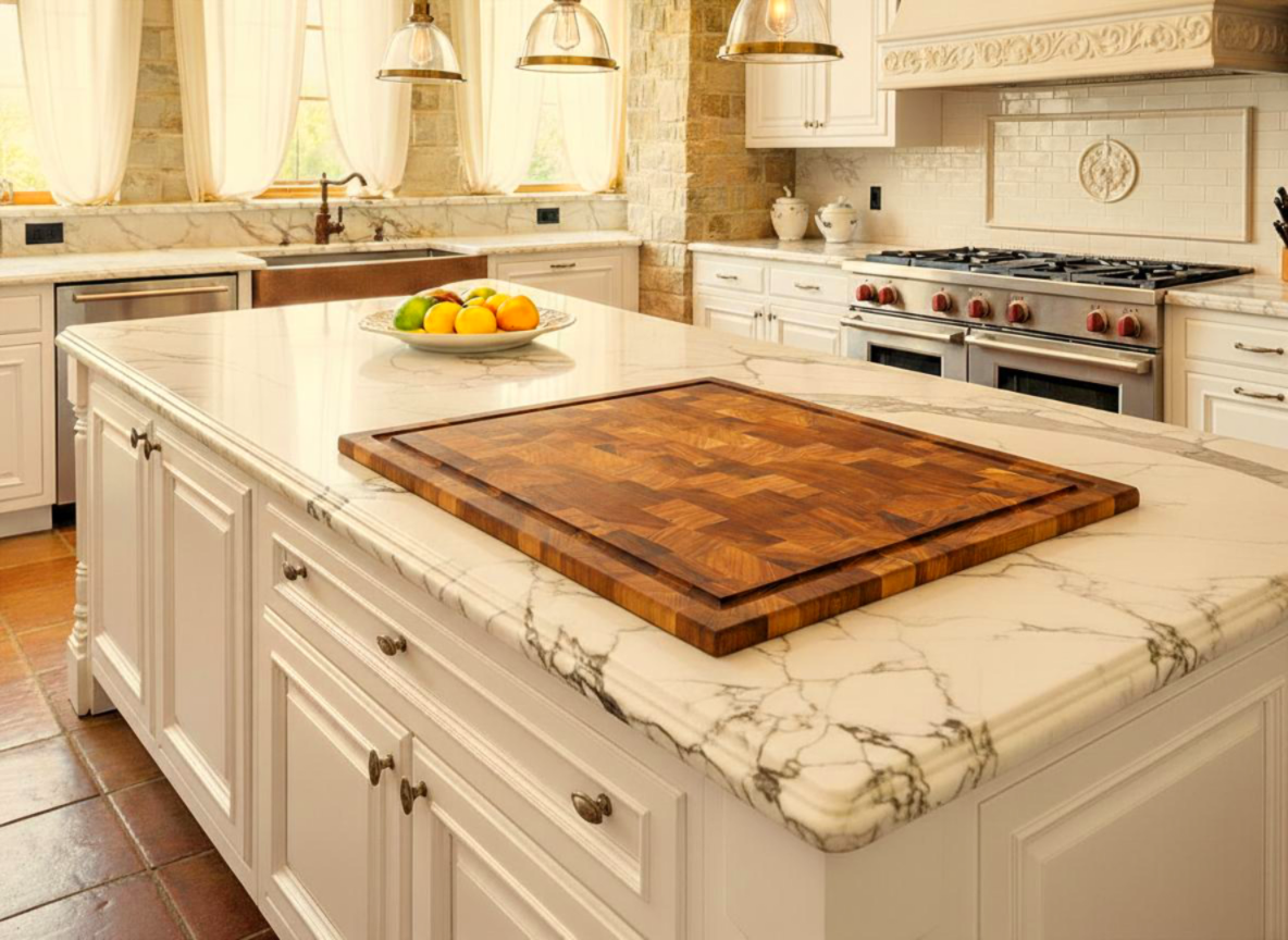 Butcherblock Luxury Kitchen