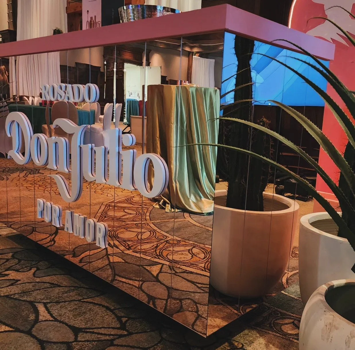 Don Julio Rosado Custom Mobile Bar