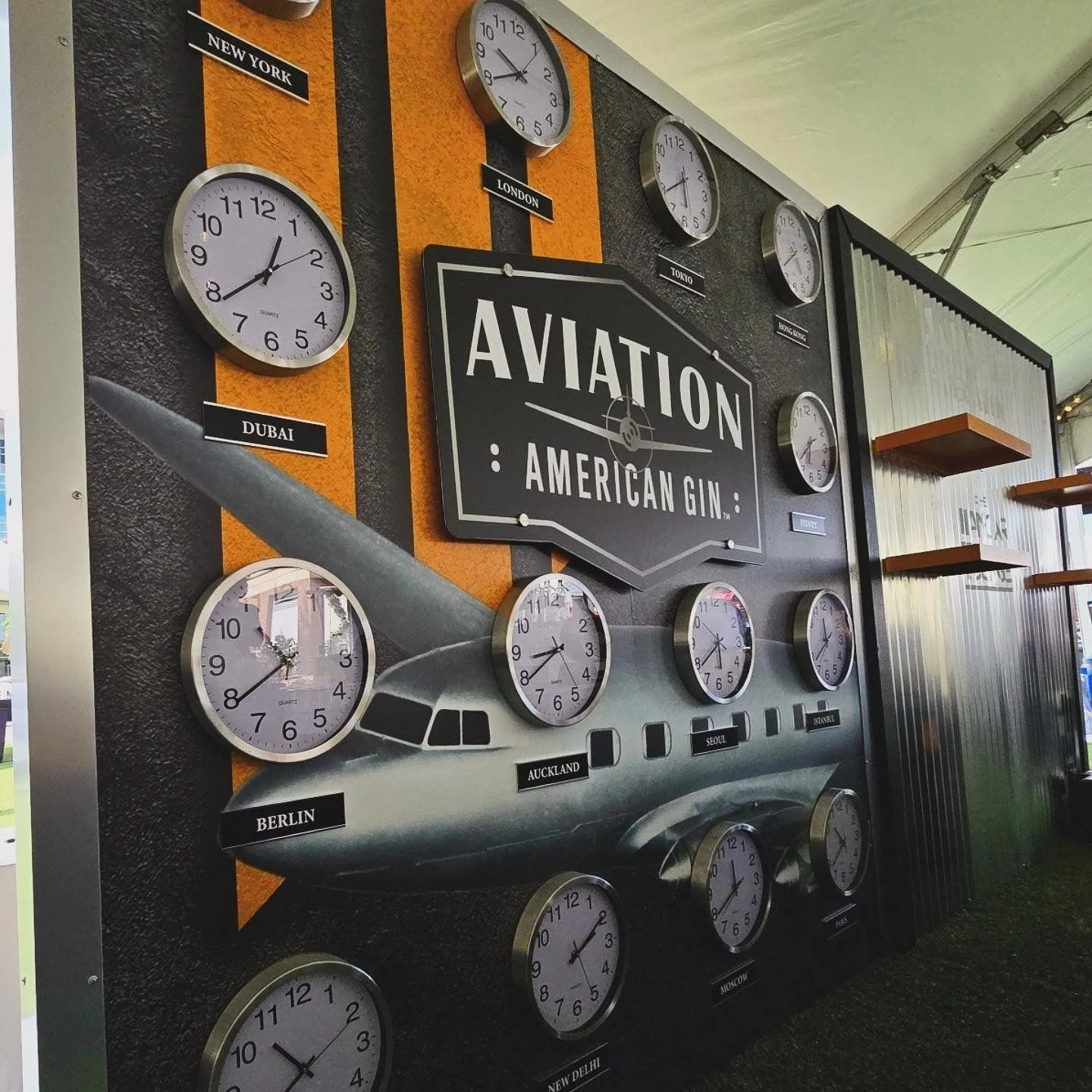 Aviation Gin 8x8 Photo Moment Wall