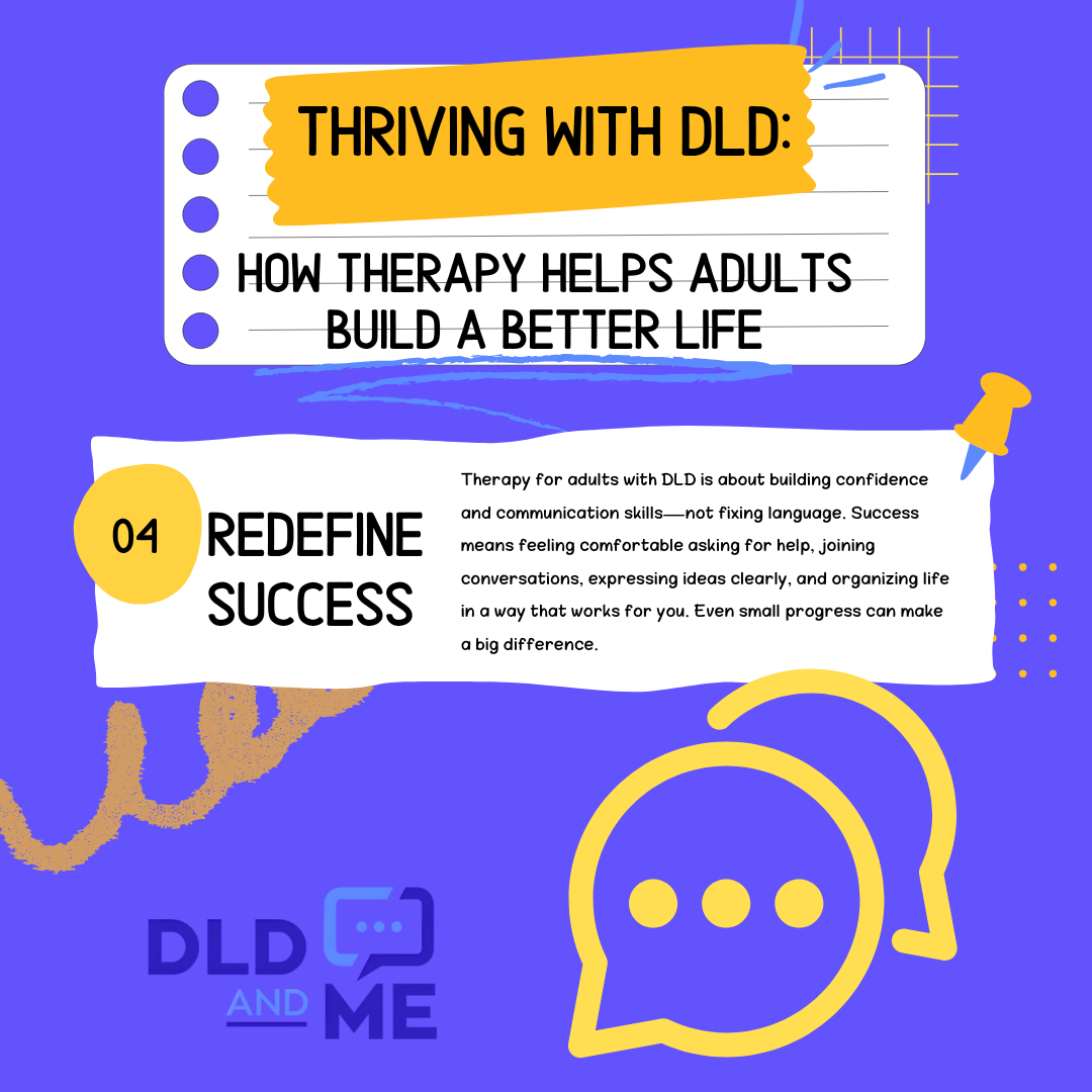 Thriving with DLD: How Therapy Helps Adults Build a Better Life