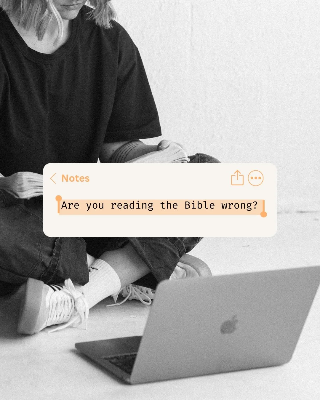 Do you try to read your Bible, but it feels like something is missing? You might be doing it wrong.

&ldquo;Wrong&rdquo; is a strong word, but you get the idea...

There are a lot of to-do&rsquo;s with reading the Bible, but there are a few things th