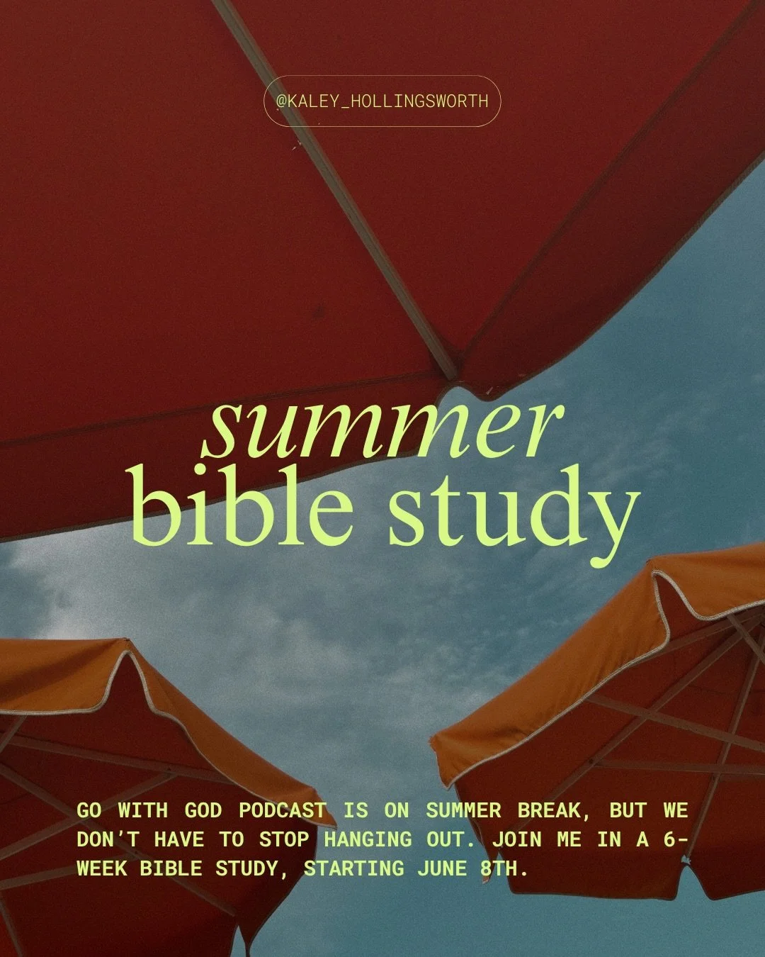 The pod takes a summer break, but we can keep hanging out together. Don&rsquo;t make it weird.

Starting June 8th, I&rsquo;m reading Come Back to God by @lisawhittle and you&rsquo;re invited.

All you need is a copy of the book&mdash;everything is in