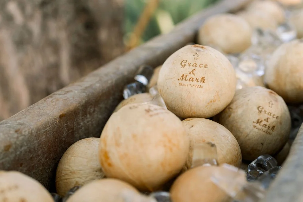 Personalized coconuts for your event
