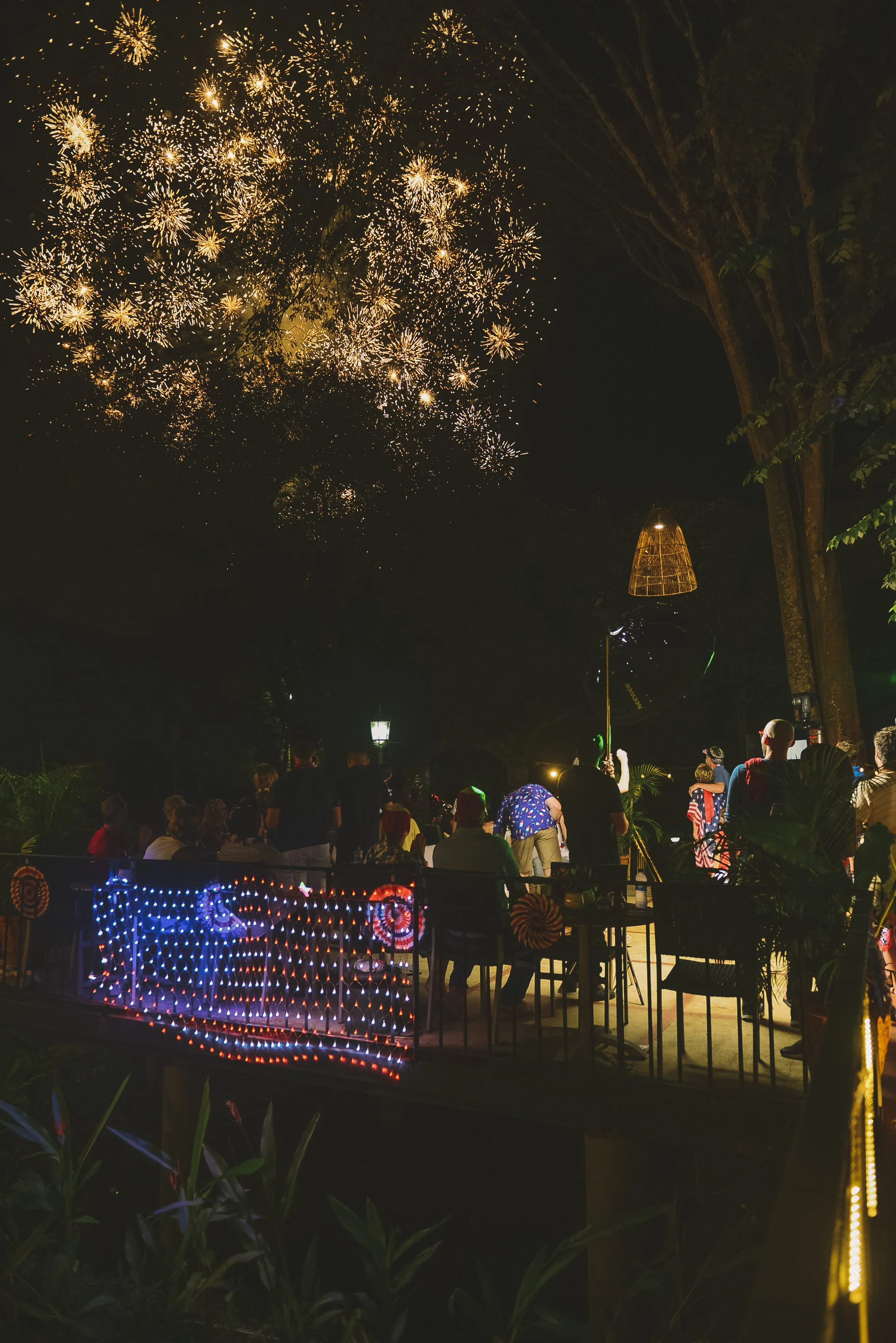 Fireworks for a big event closure!