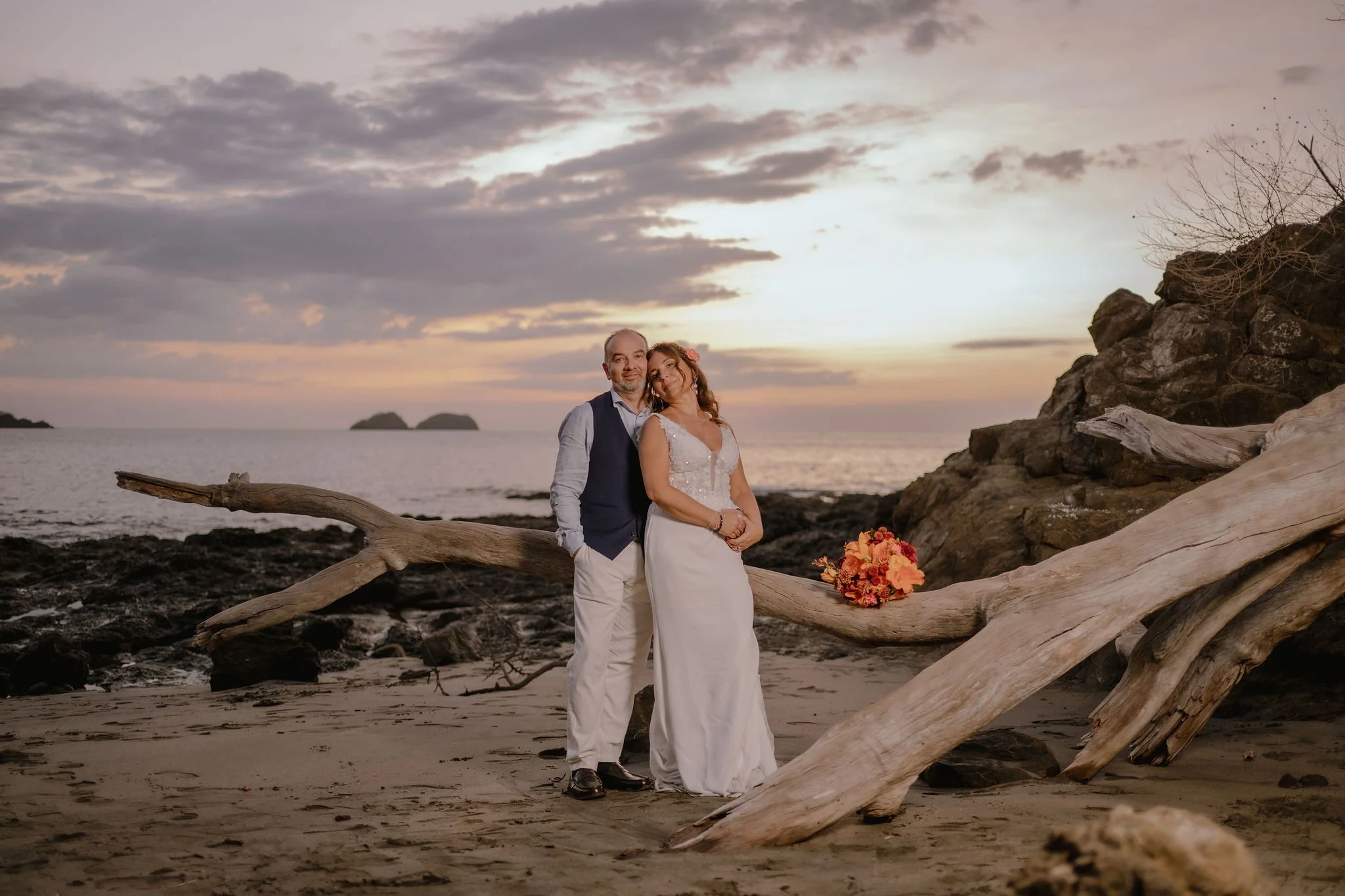 Playa Hermosa Guanacaste Elopement Wedding 